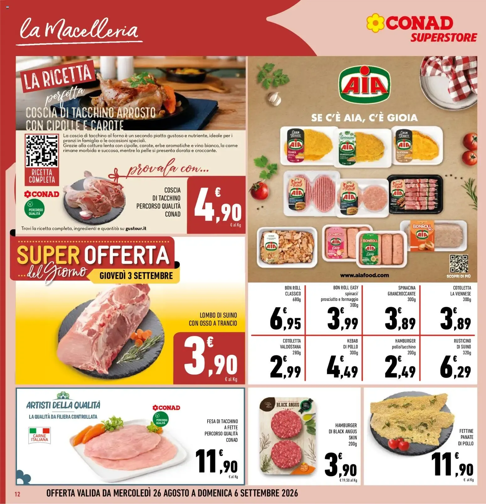 Volantino Conad dal 26/08/2026 > Anteprima da 26 agosto a 6 settembre di 2026 - Pagina del volantino 12