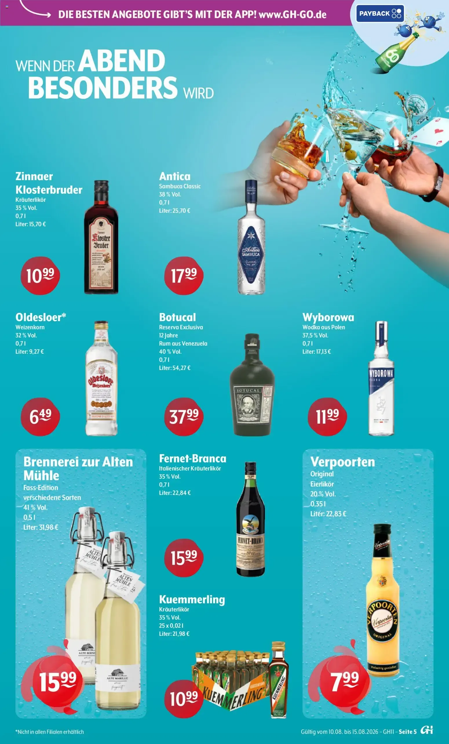 Getränke Hoffmann: Jubiläumsdeals (60 Jahre) von 10. August bis 15. August 2026 - Prospekt seite 5