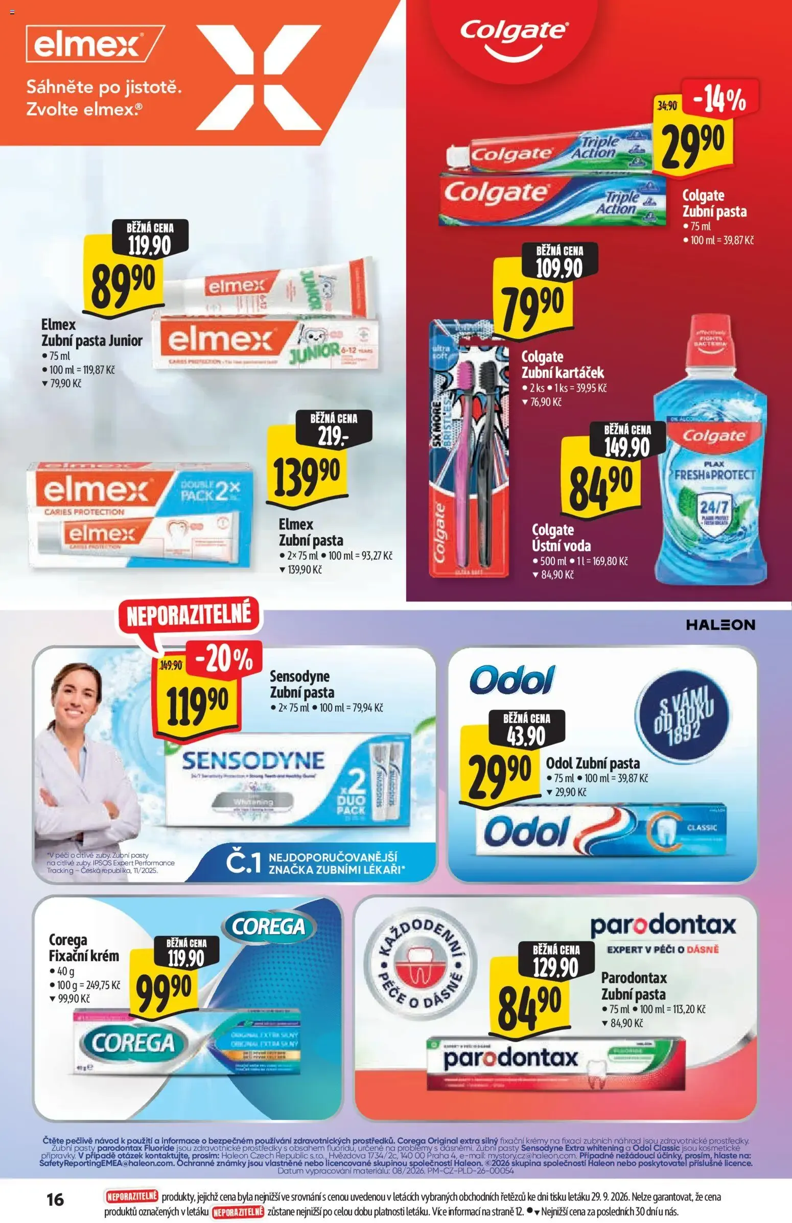 Albert leták - Supermarket od 07.10.2026 - Akční leták - 7. října 20. října 2026 - Page 16