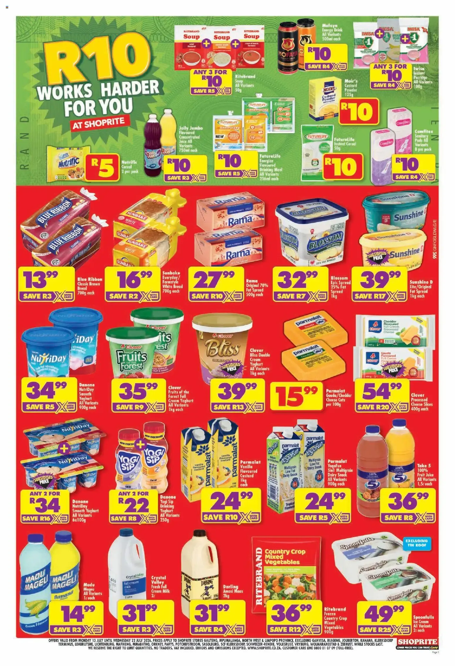 Shoprite - Gauteng - Low Price Lowduuuma (13/07/2026 - 22/07/2026) → Online Catalogue from 13 July to 22 July 2026 - Catalogue Page 3
