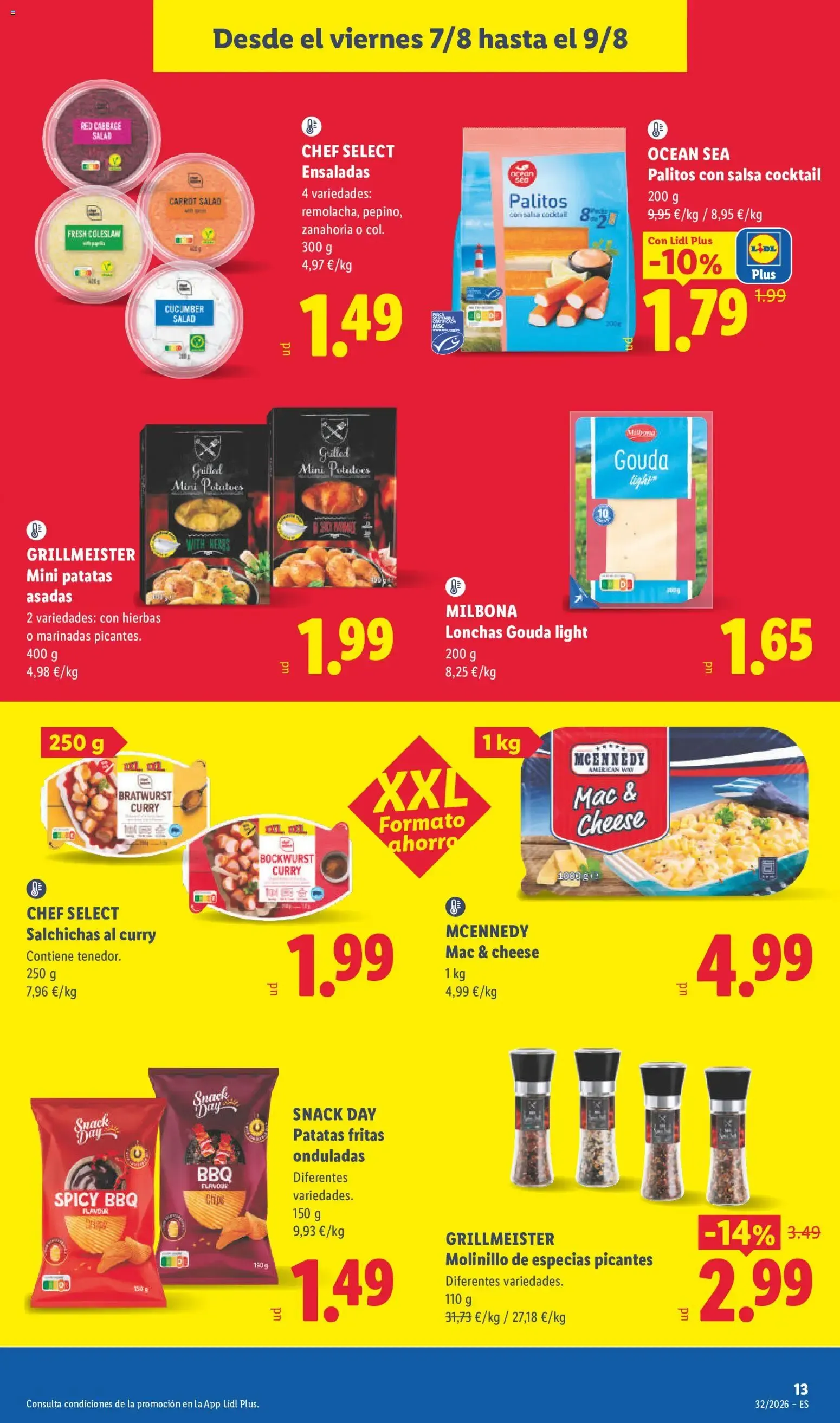 Catálogo de Lidl folleto del 03/08/2026 | Ofertas 3 de agosto al 9 de agosto 2026 - Página 39