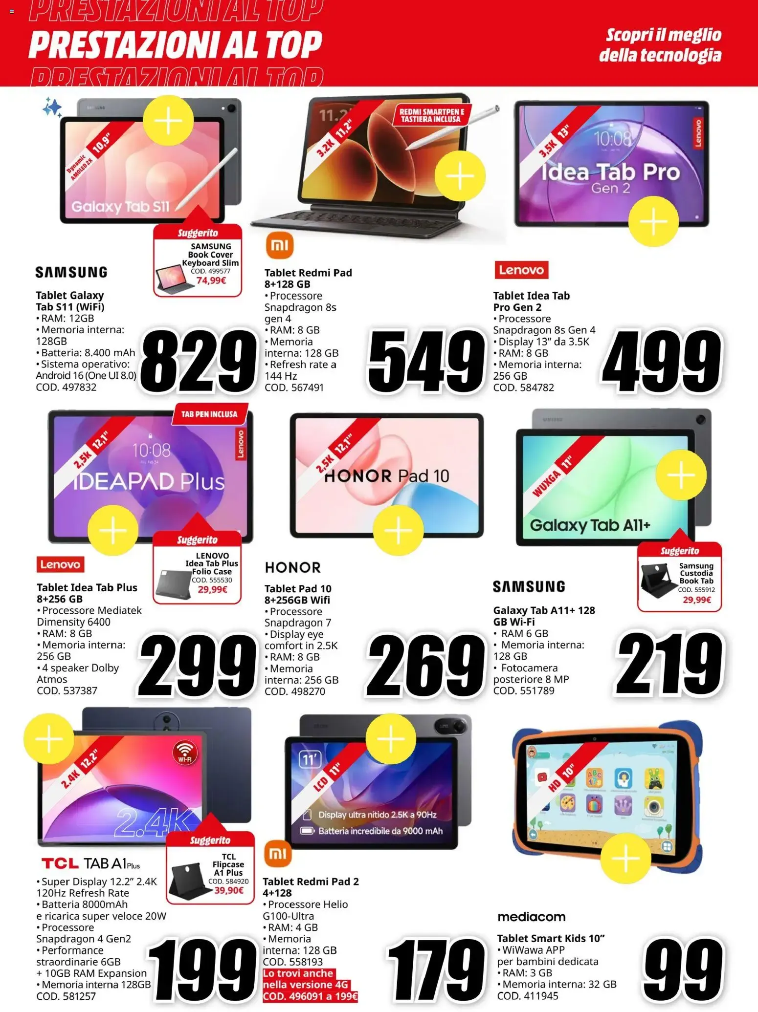 Nuovo Media World volantino Prestazioni al top dal 01/08/2026 > offerte anteprima 🛍️ da 1 agosto a 14 agosto di 2026 - Pagina del volantino 2