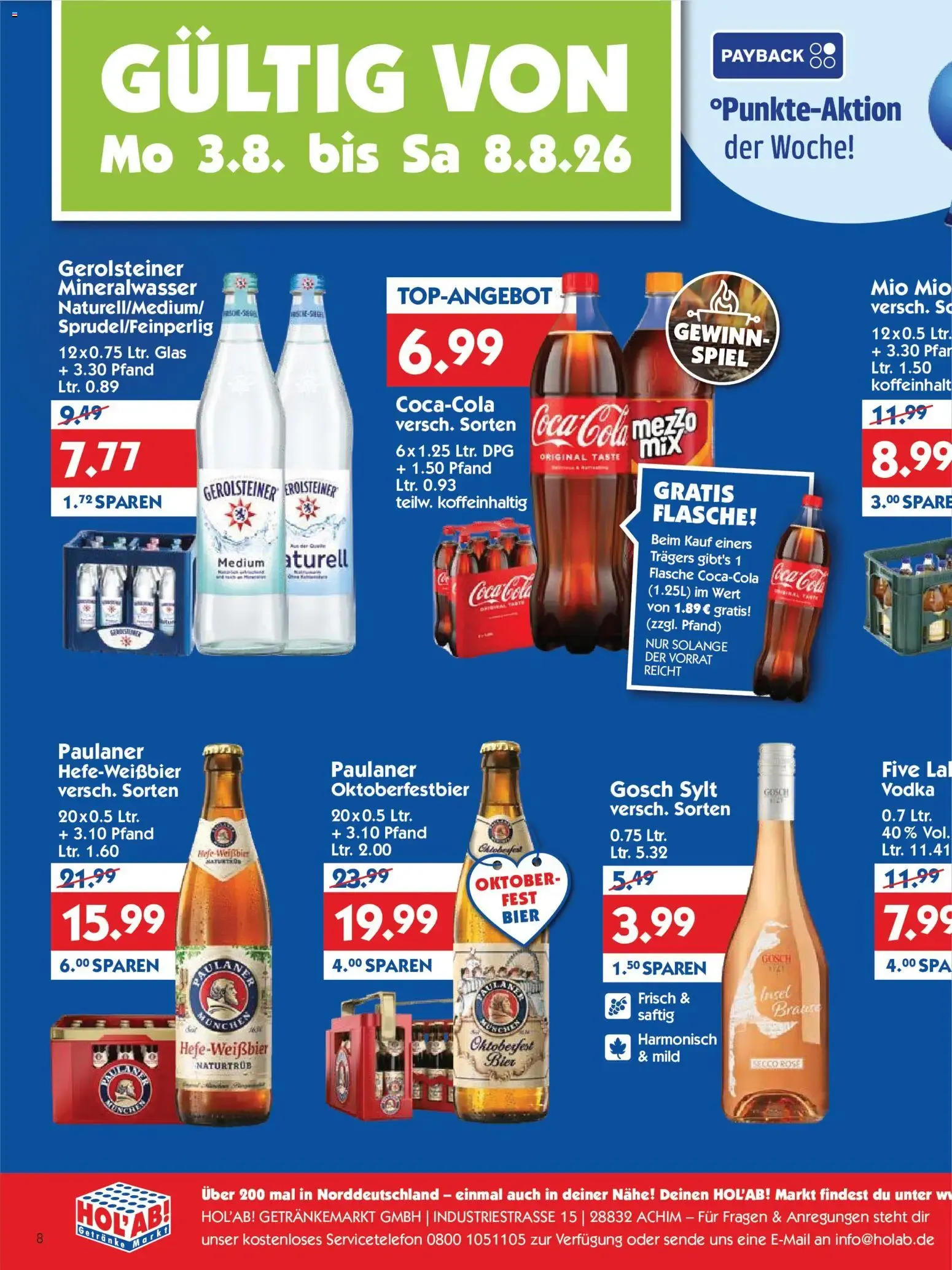 HOL’AB! Prospekt (ab 03.08.2026) zum Blättern von 3. August bis 8. August 2026 - Prospekt seite 2