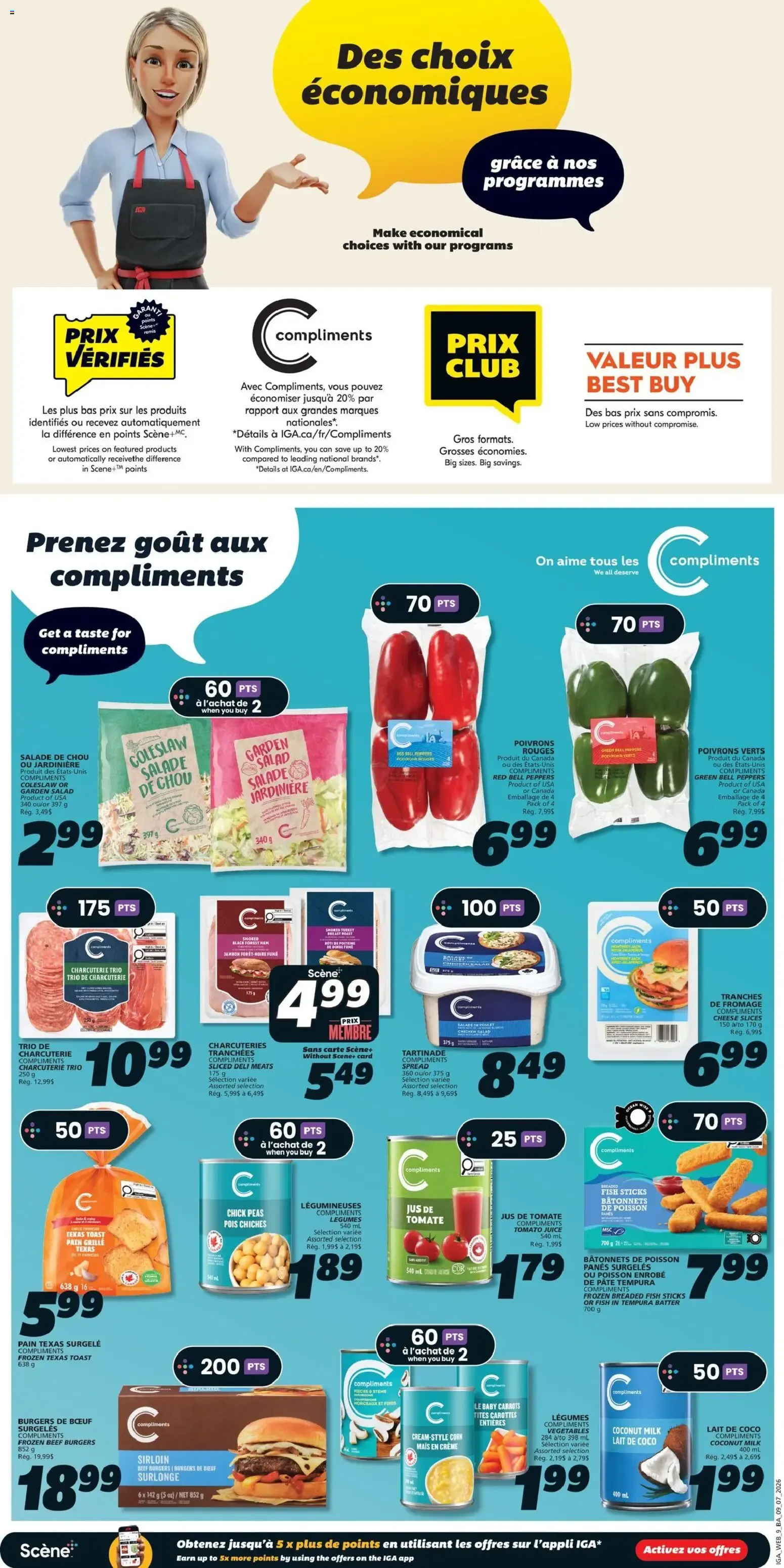IGA weekly flyer / circulaire from Jul 9, 2026 > weekly specials & deals from July 9 to July 15 2026 - flyer page 12