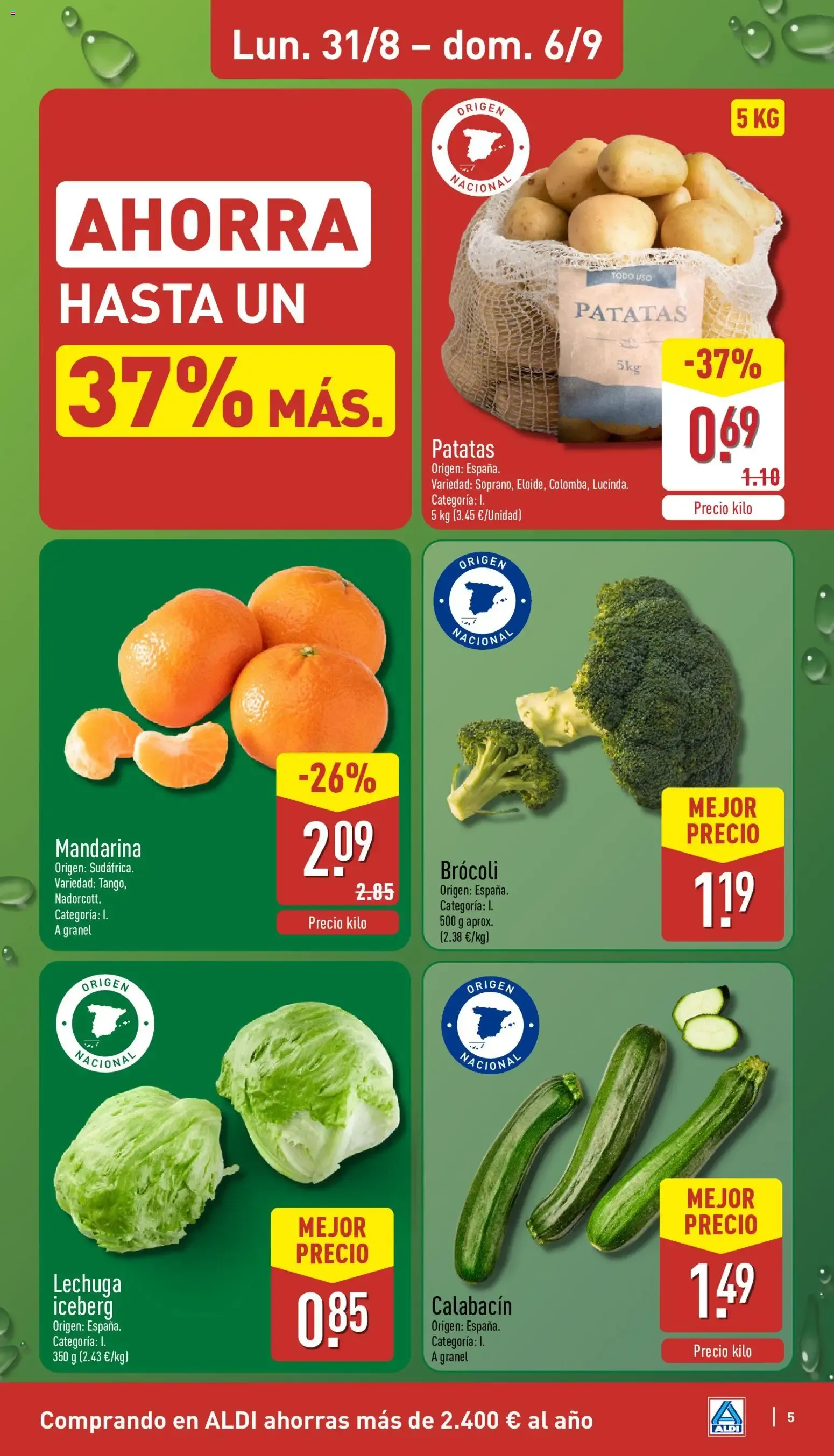 Catálogo de Aldi folleto Baleares del 31/08/2026 | Catálogo 31 de agosto al 6 de septiembre 2026 - Página 5