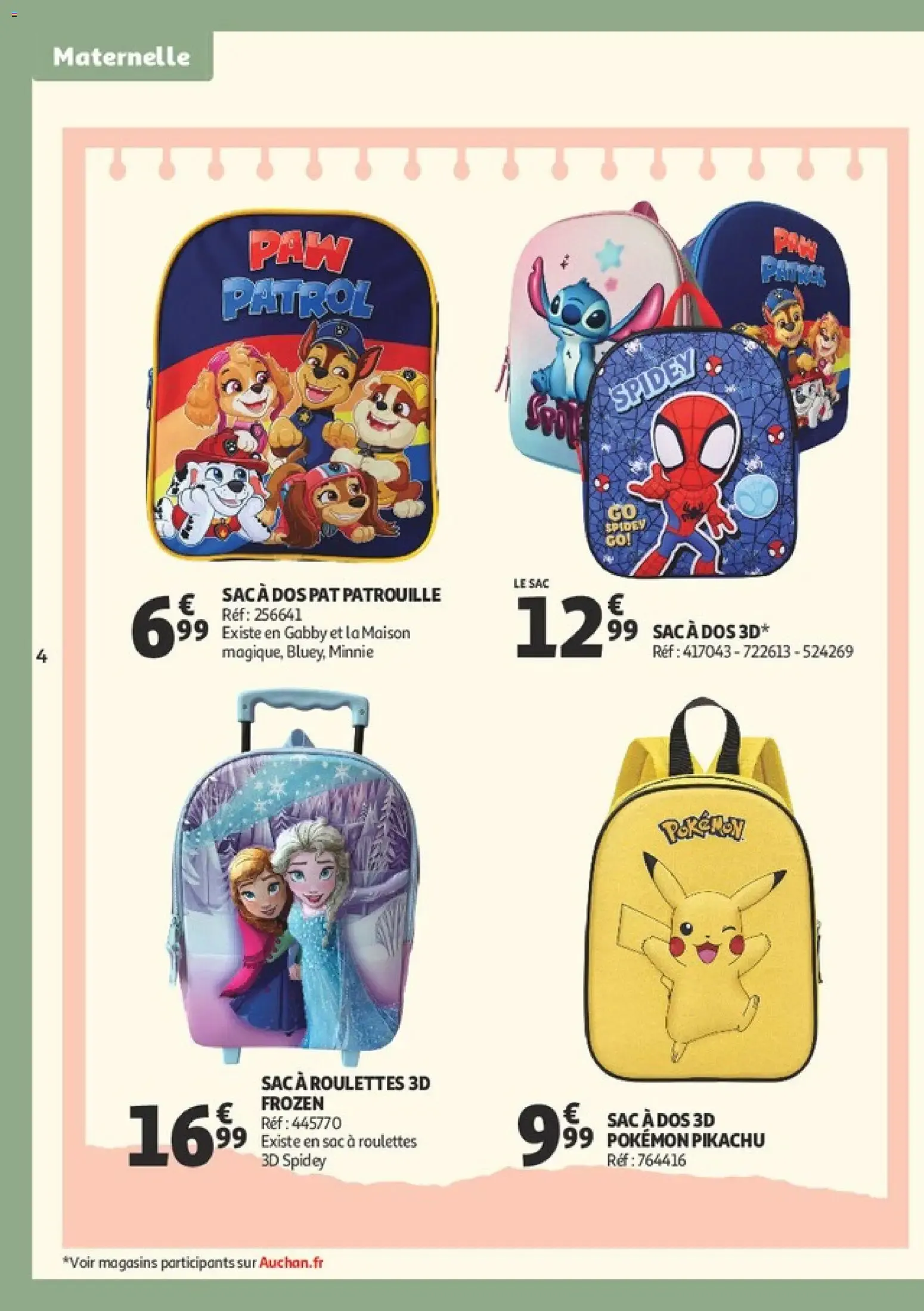 Auchan: La Sélection de la Rentrée du 30 juin au 30 août 2026 - Catalogue page 4