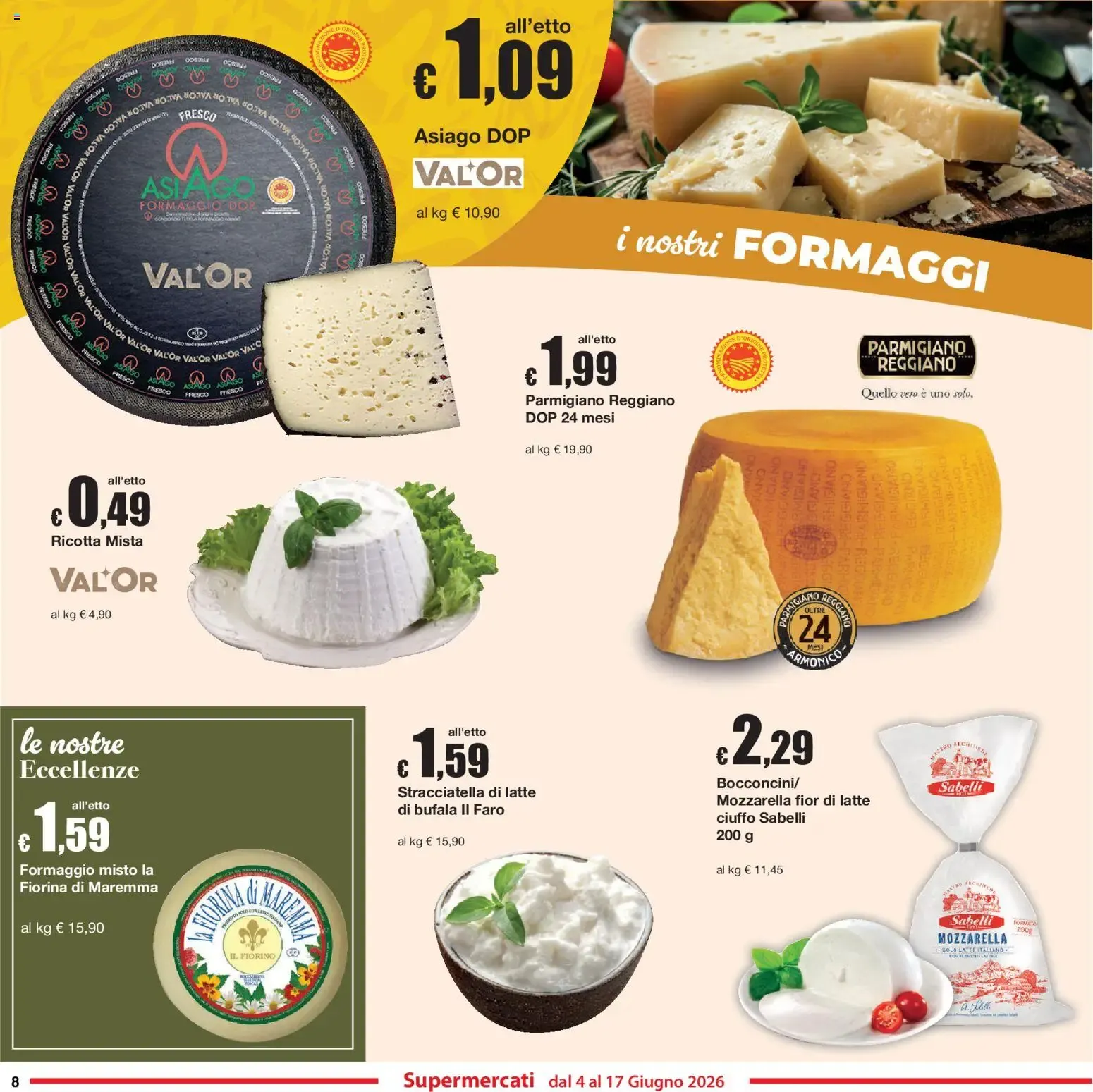 Sì con Te volantino dal 04/06/2026 - online Offerte da 4 giugno a 17 giugno di 2026 - Pagina del volantino 8