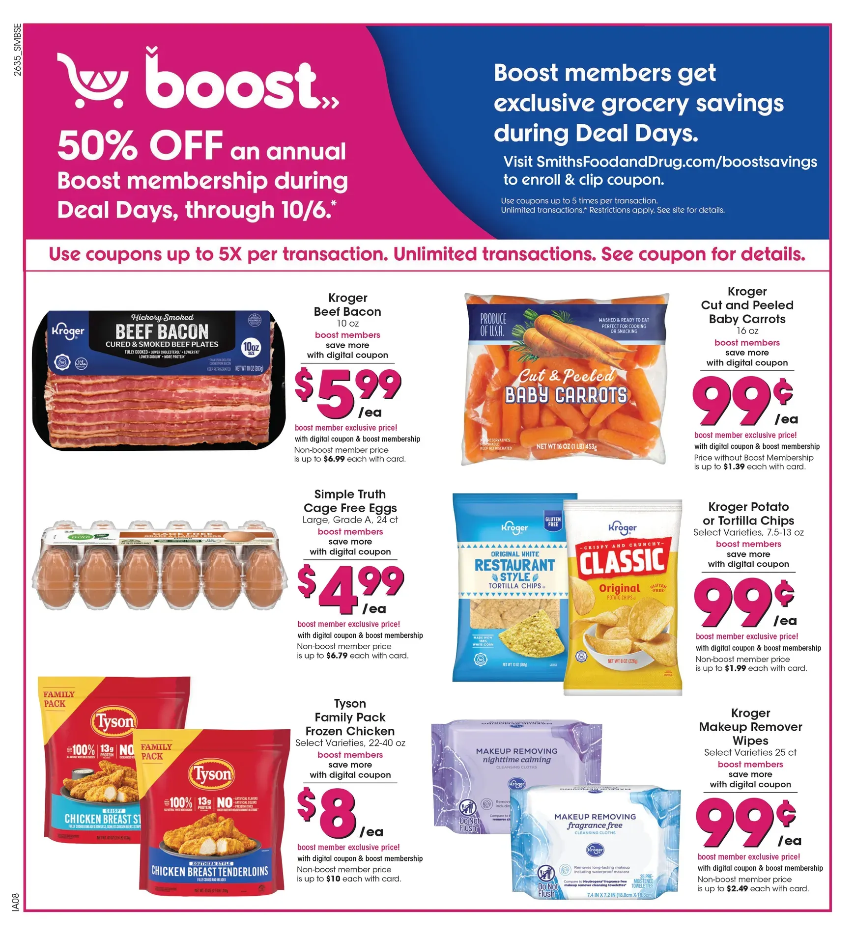 Weekly ad Current Smith's leaflet valid from Wednesday 09/30/2026 to Tuesday 10/06/2026 from September 30 to October 6 2026 - Page 10