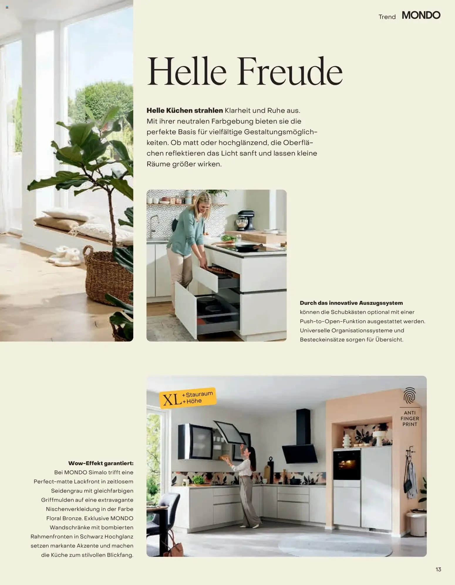 MONDO Küchen von 1. Januar bis 31. Dezember 2026 - Prospekt seite 13
