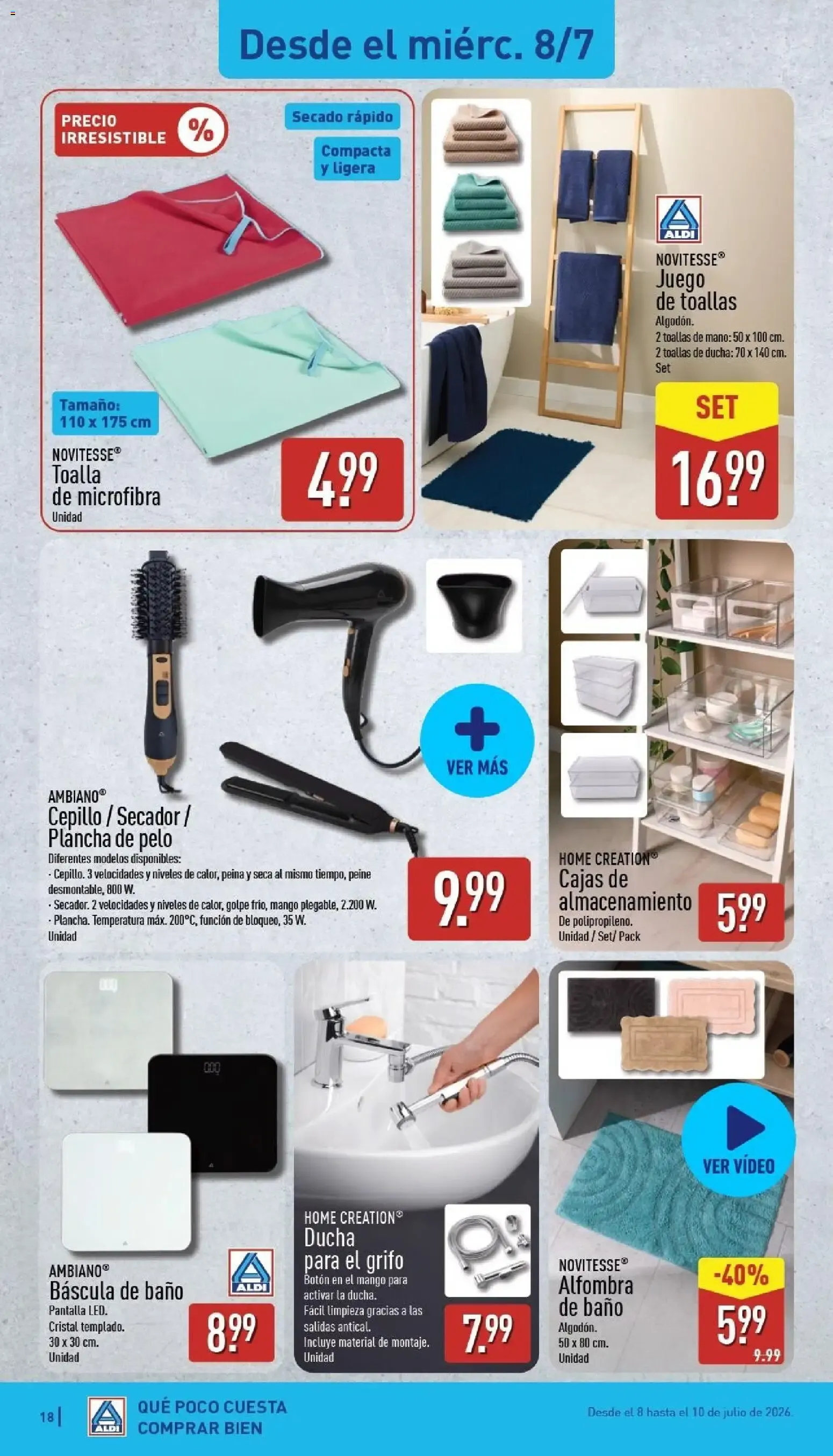 Catálogo de Un baño de frescura al mejor precio. 6 de julio al 12 de julio 2026 - Página 18