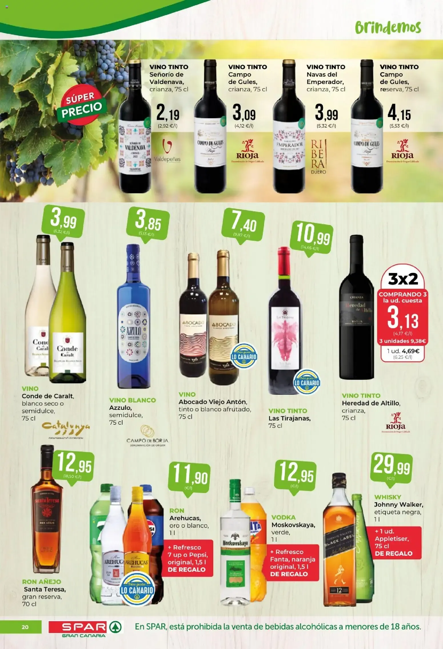 Catálogo de Spar Gran Canaria - 40 Años Cerca de ti 26 de junio al 9 de julio 2026 - Página 20