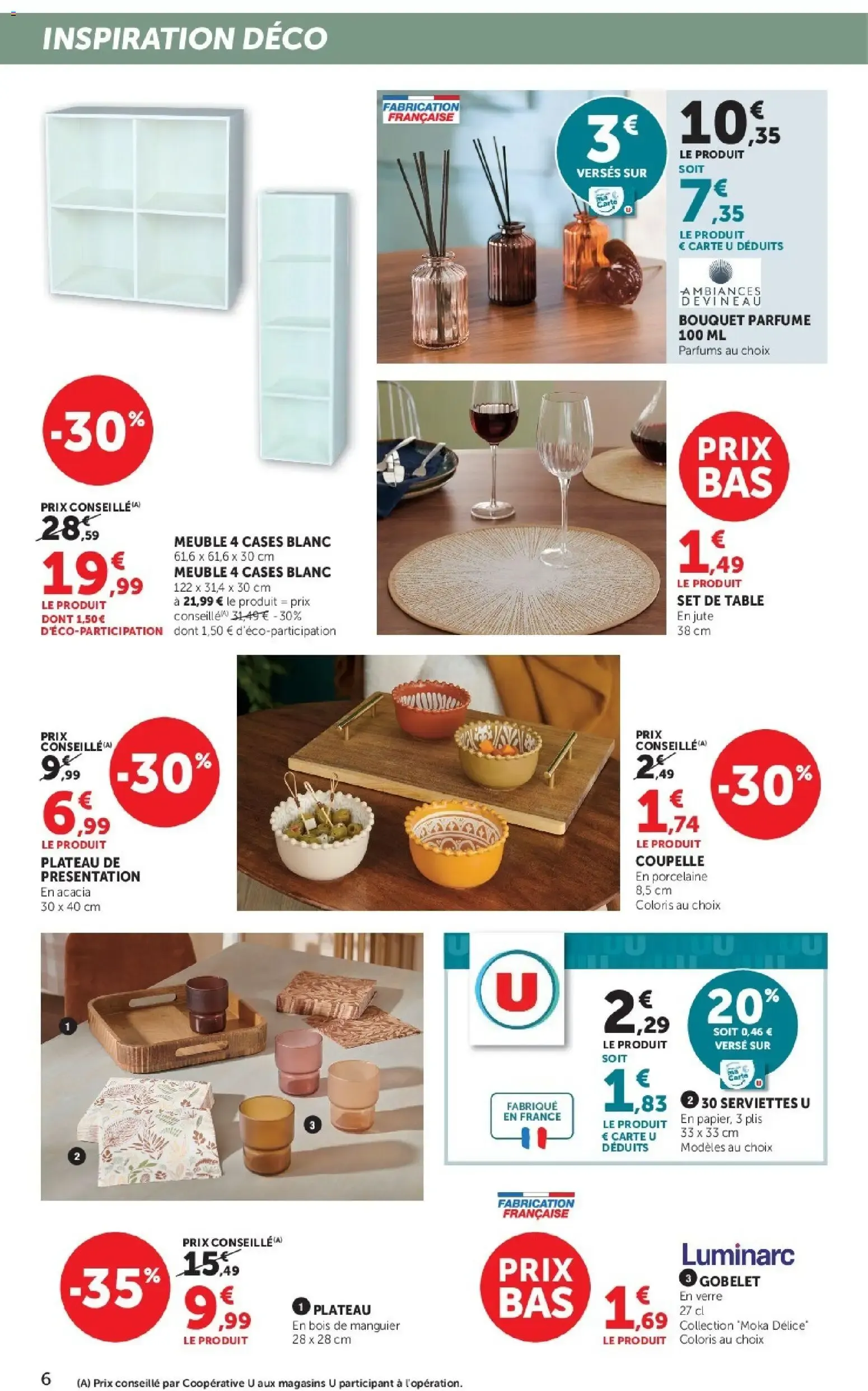 Super U - La Maison à prix bas à partir du 06/10/2026 - promo en ligne du 6 octobre au 18 octobre 2026 - Catalogue page 6
