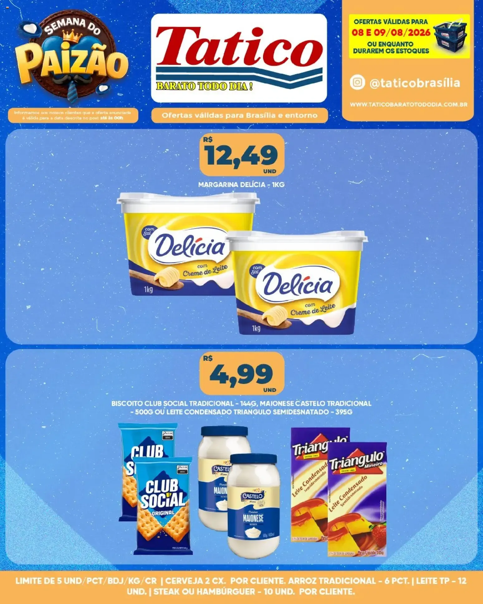Encarte de Tatico ofertas Fim de Semana de 08/08/2026 | Promoções Online 8 de agosto até 9 de agosto 2026 - Pagina 5