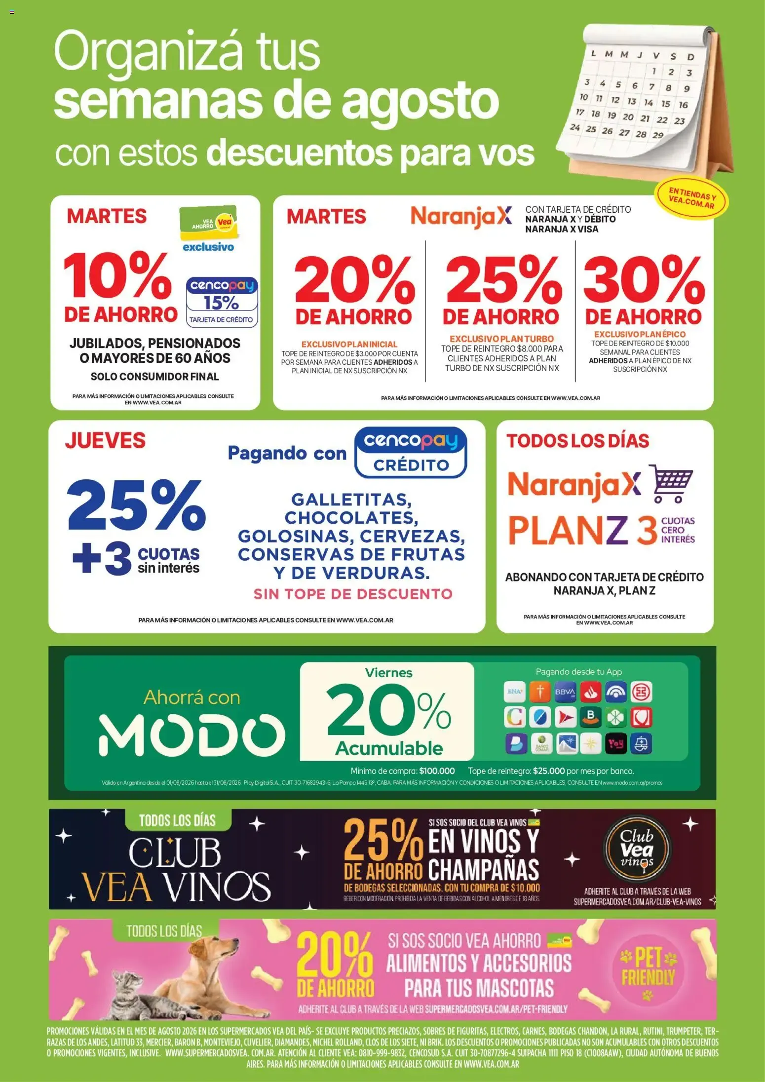Ofertas de Vea - Fin de semana de ahorro del 07/08/2026 - 09/08/2026 7 de agosto al 9 de agosto 2026 - Página 10 del catálogo