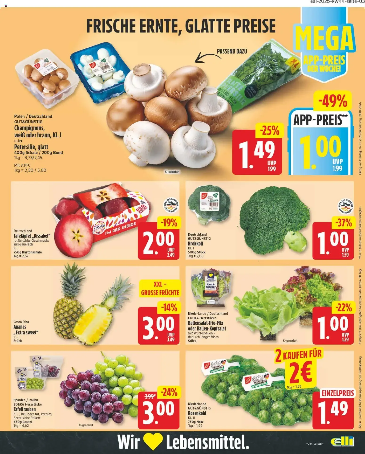 Elli Markt Prospekt vom 26.10.2026 – Angebote online von 26. Oktober bis 31. Oktober 2026 - Prospekt seite 3
