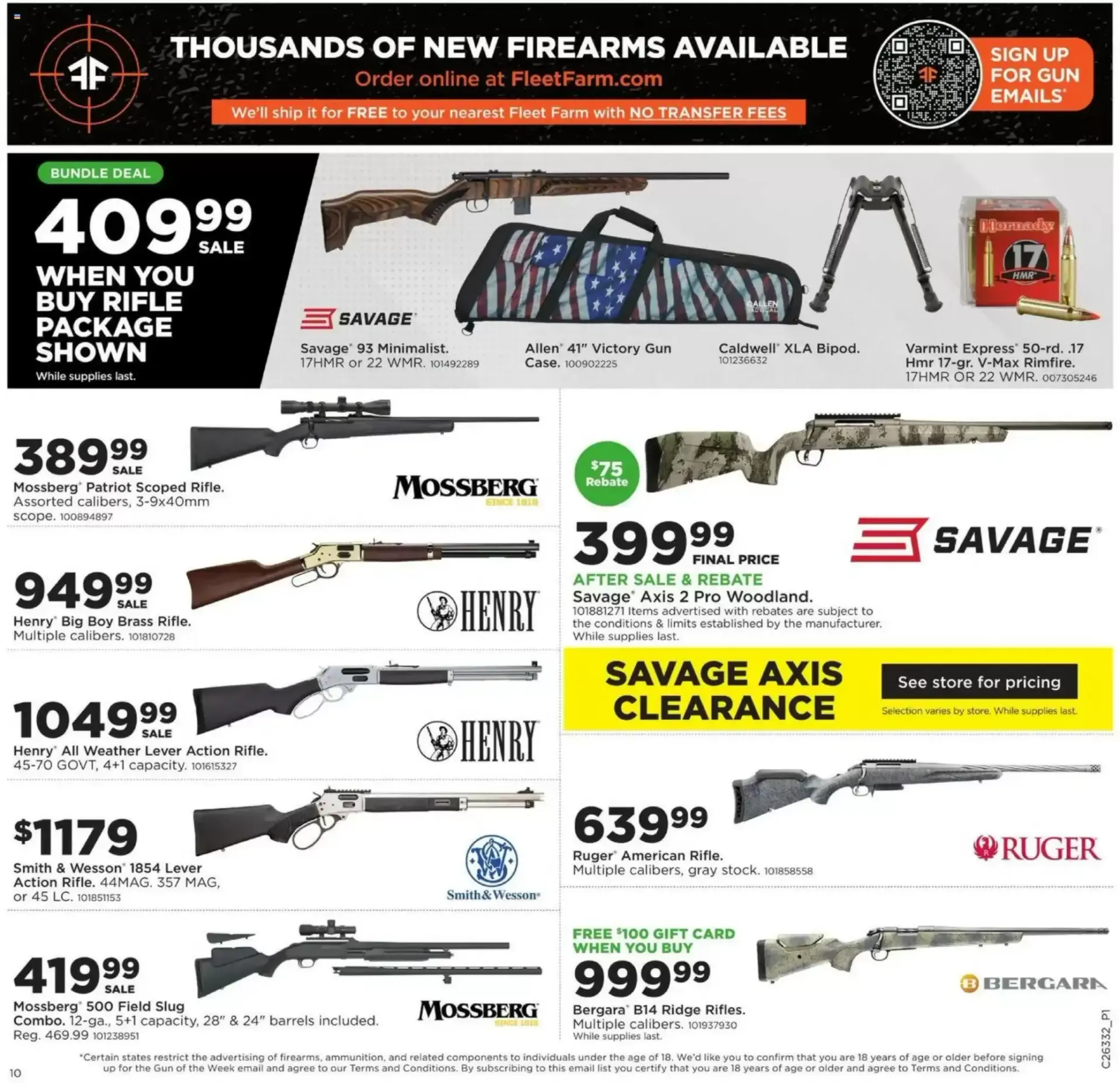 Weekly promotion Fleet Farm - Gear Up For The Hunt spanning from August 10 to August 23 2026 - Page 10 for Catalogue 365