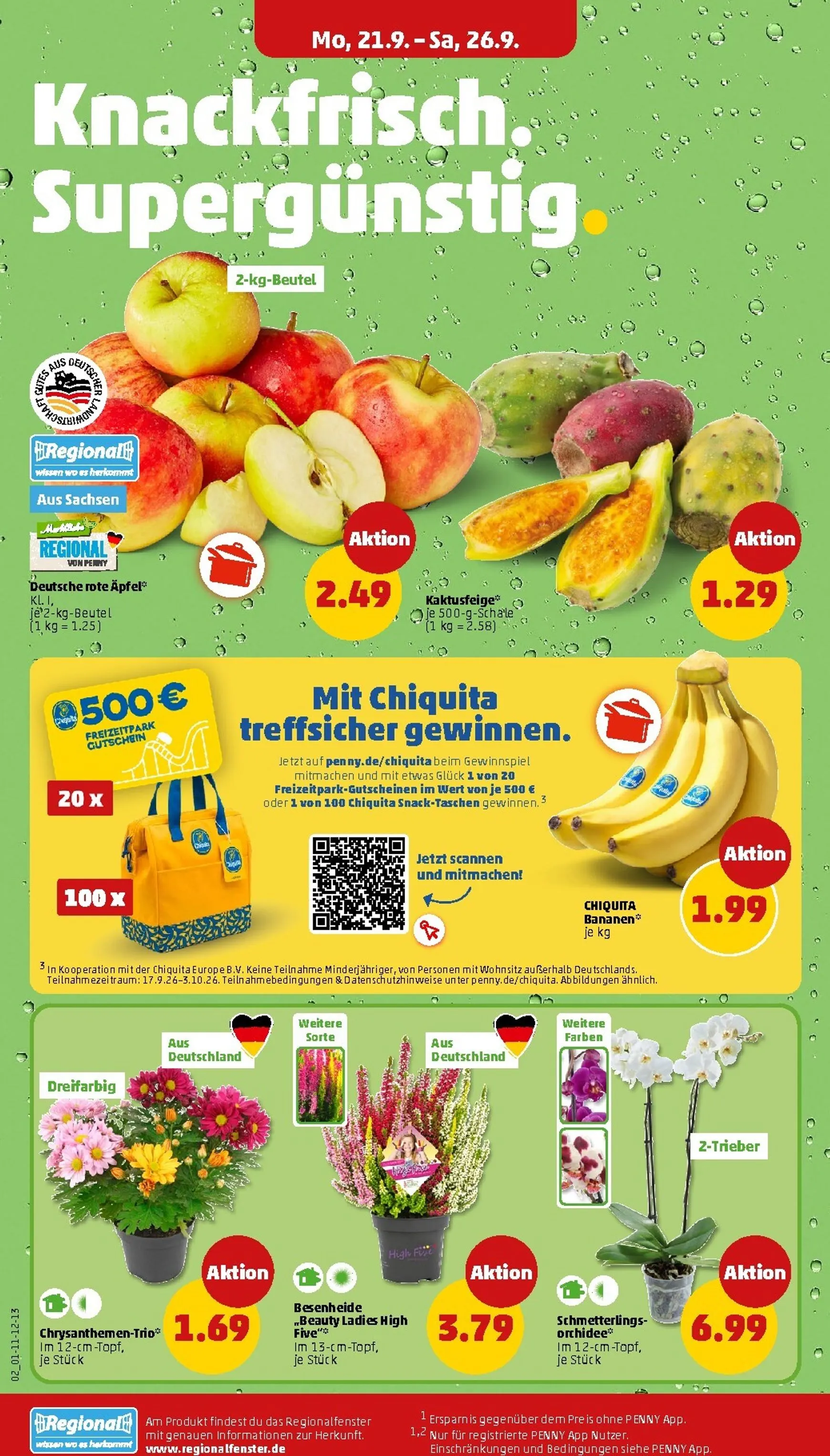PENNY Prospekt nächste Woche – von Montag 21.09.2026 bis Samstag 26.09.2026 von 21. September bis 26. September 2026 - Prospekt seite 2