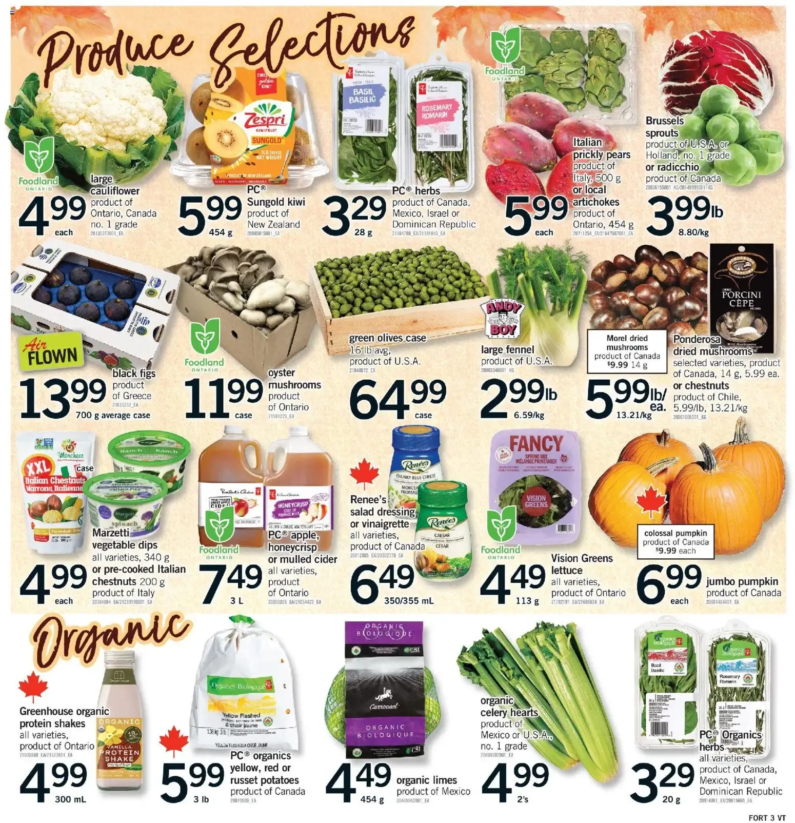 Fortinos weekly flyer / circulaire from Oct 1, 2026 > weekly specials & deals from October 1 to October 7 2026 - flyer page 4