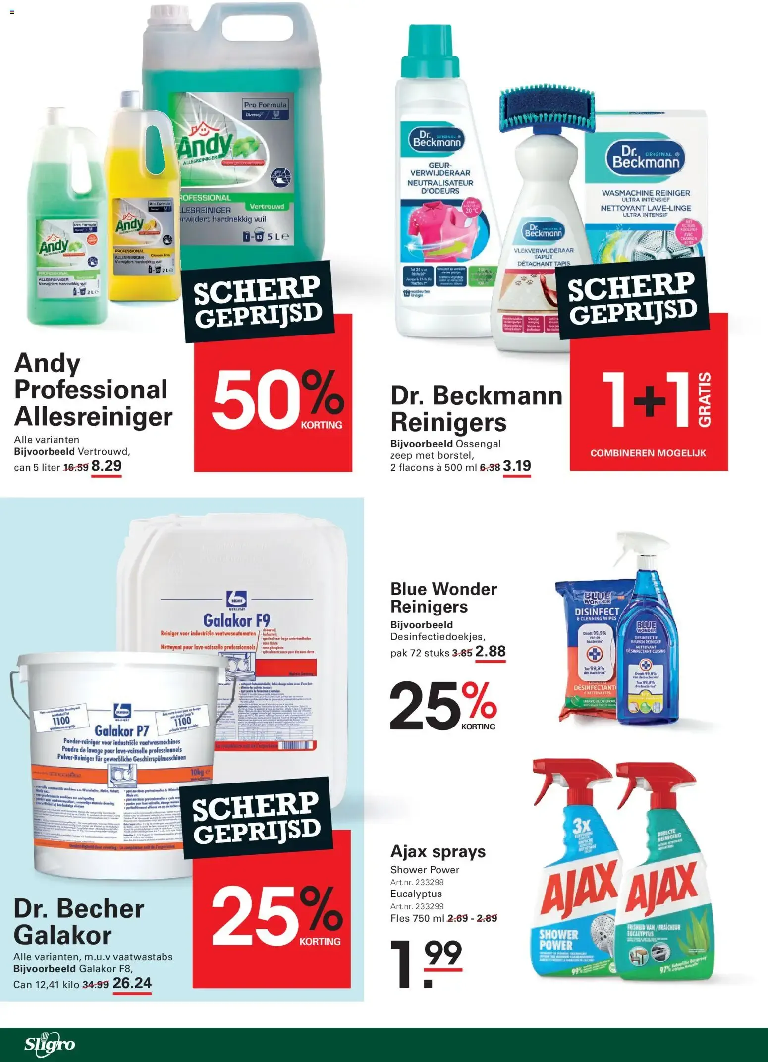 Sligro - Schoon & Fris van 24 september tot 12 oktober 2026 - Folder pagina 4