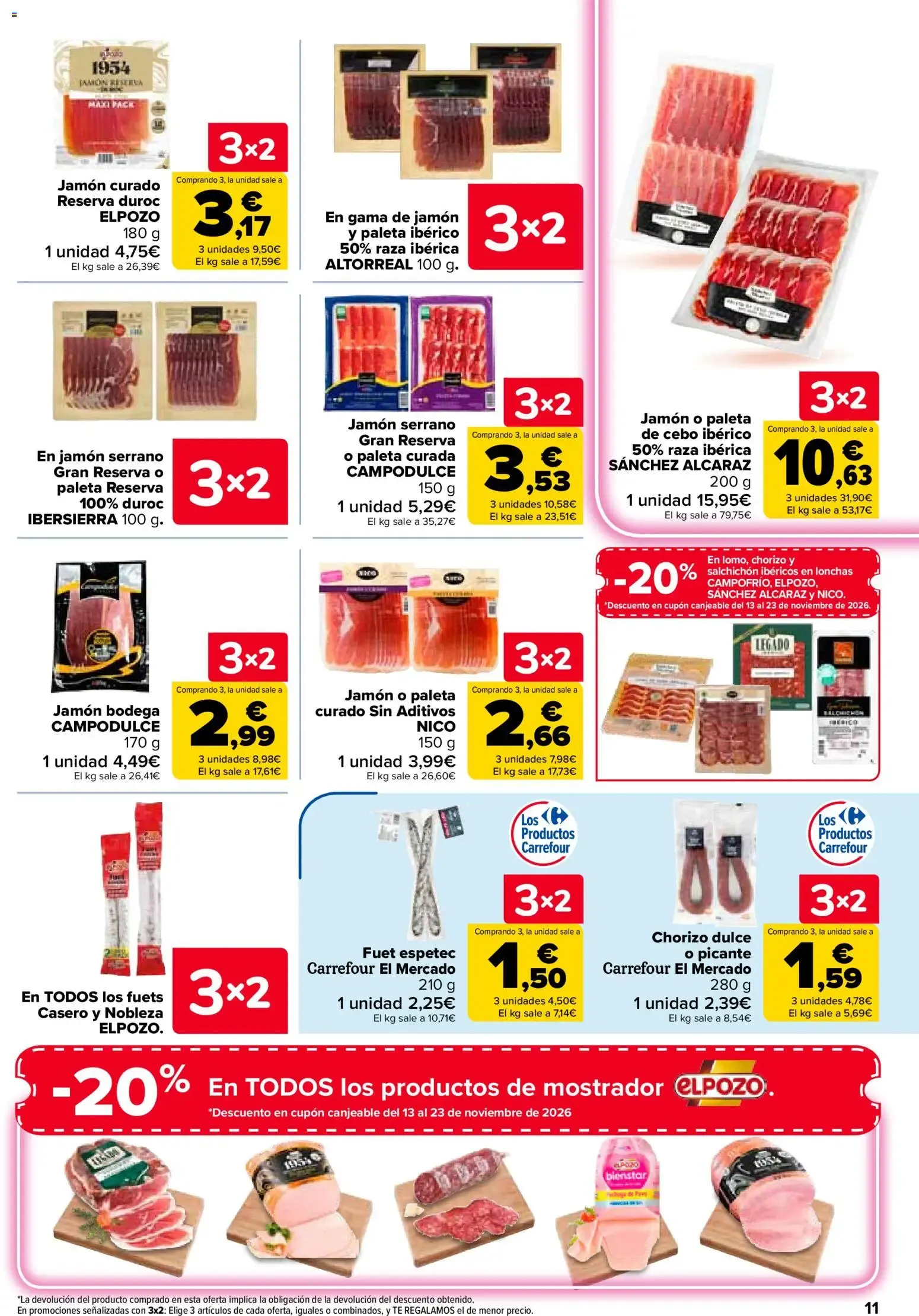 Catálogo de Carrefour folleto del 27/10/2026 | Catálogo 27 de octubre al 12 de noviembre 2026 - Página 11