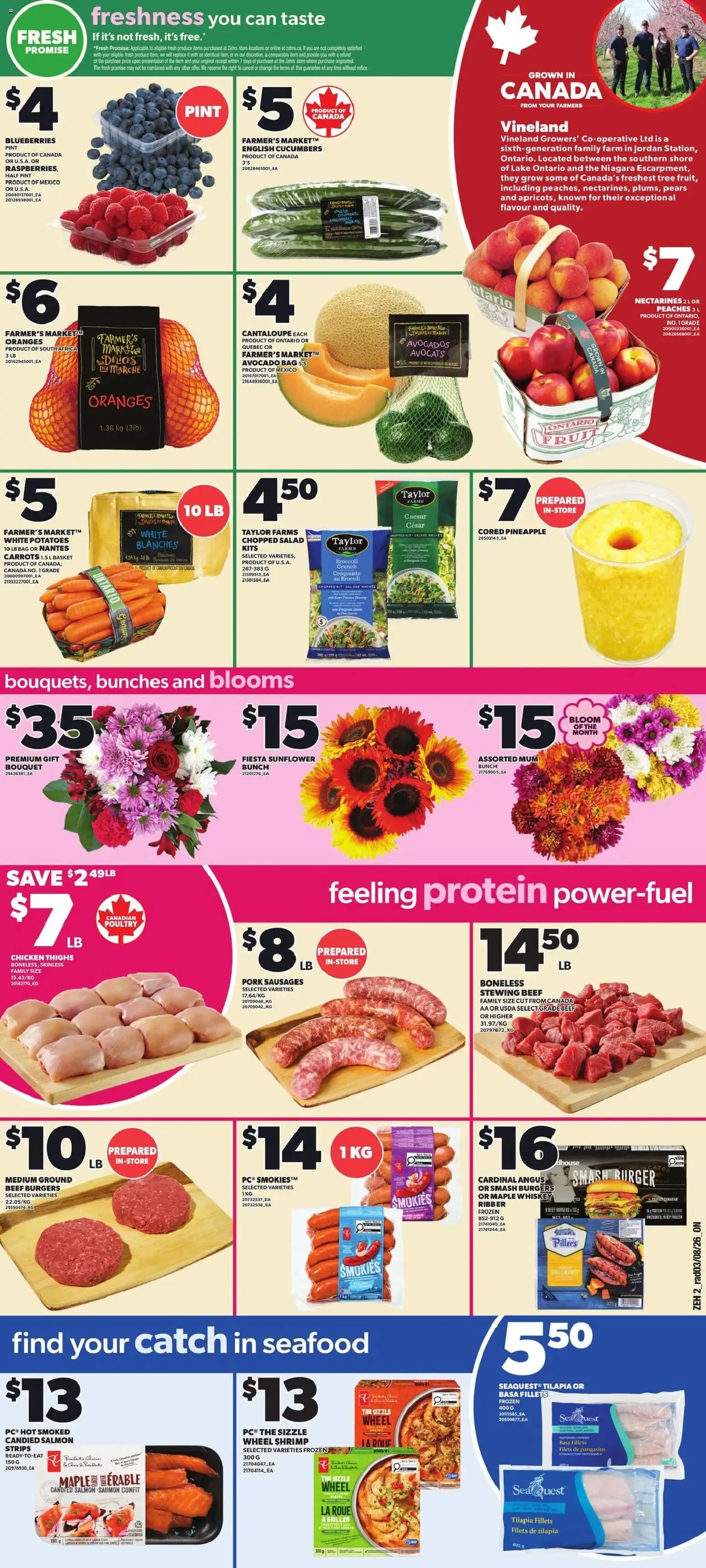 Zehrs weekly flyer / circulaire from August 6 to August 12 2026 - flyer page 3