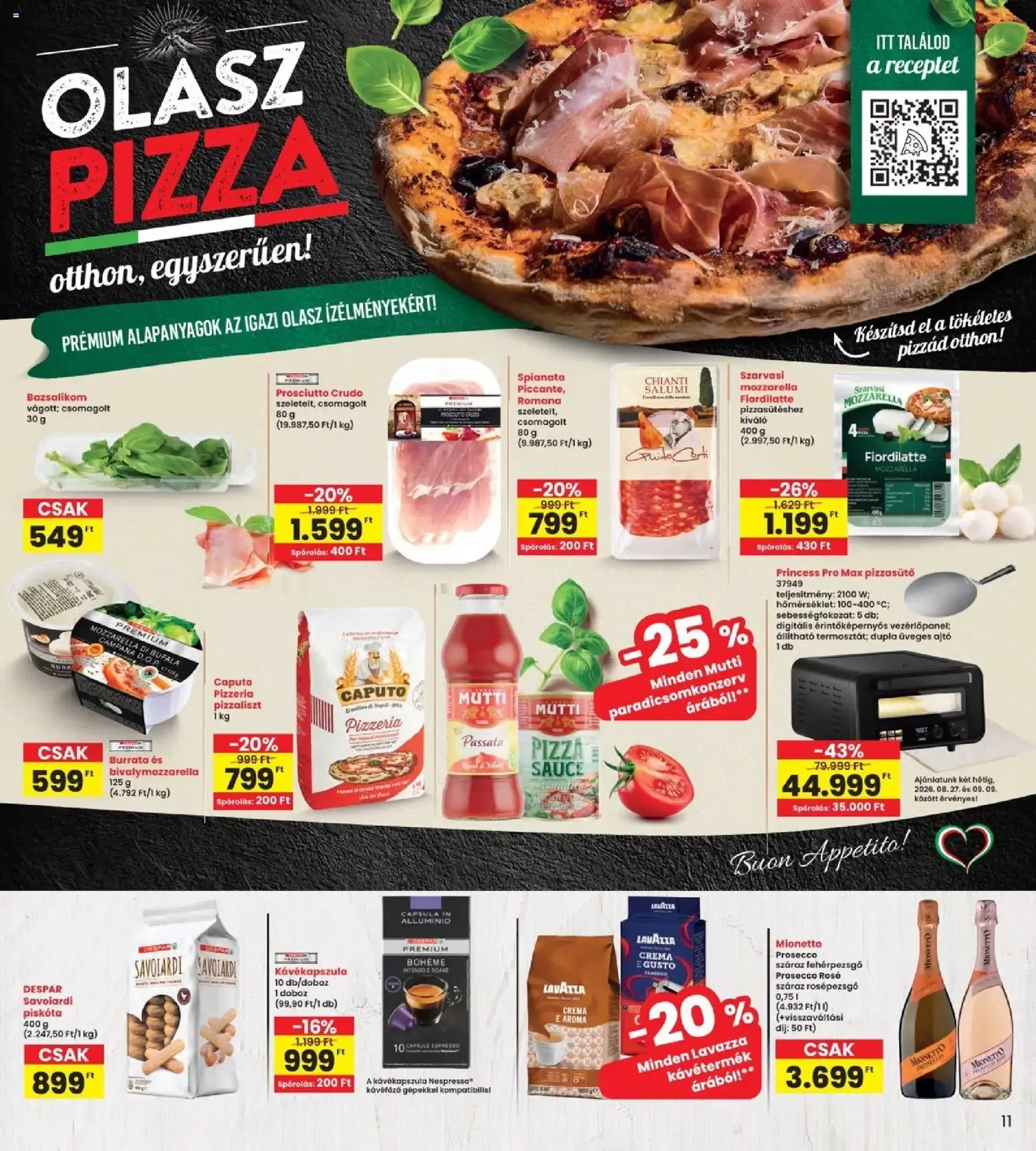 Katalógus Interspar akciós újság - 2026.08.27. -tól/töl > akció, lapozható szórólap 🛍️ augusztus 27.-tól szeptember 2.-ig 2026. - Oldal 11