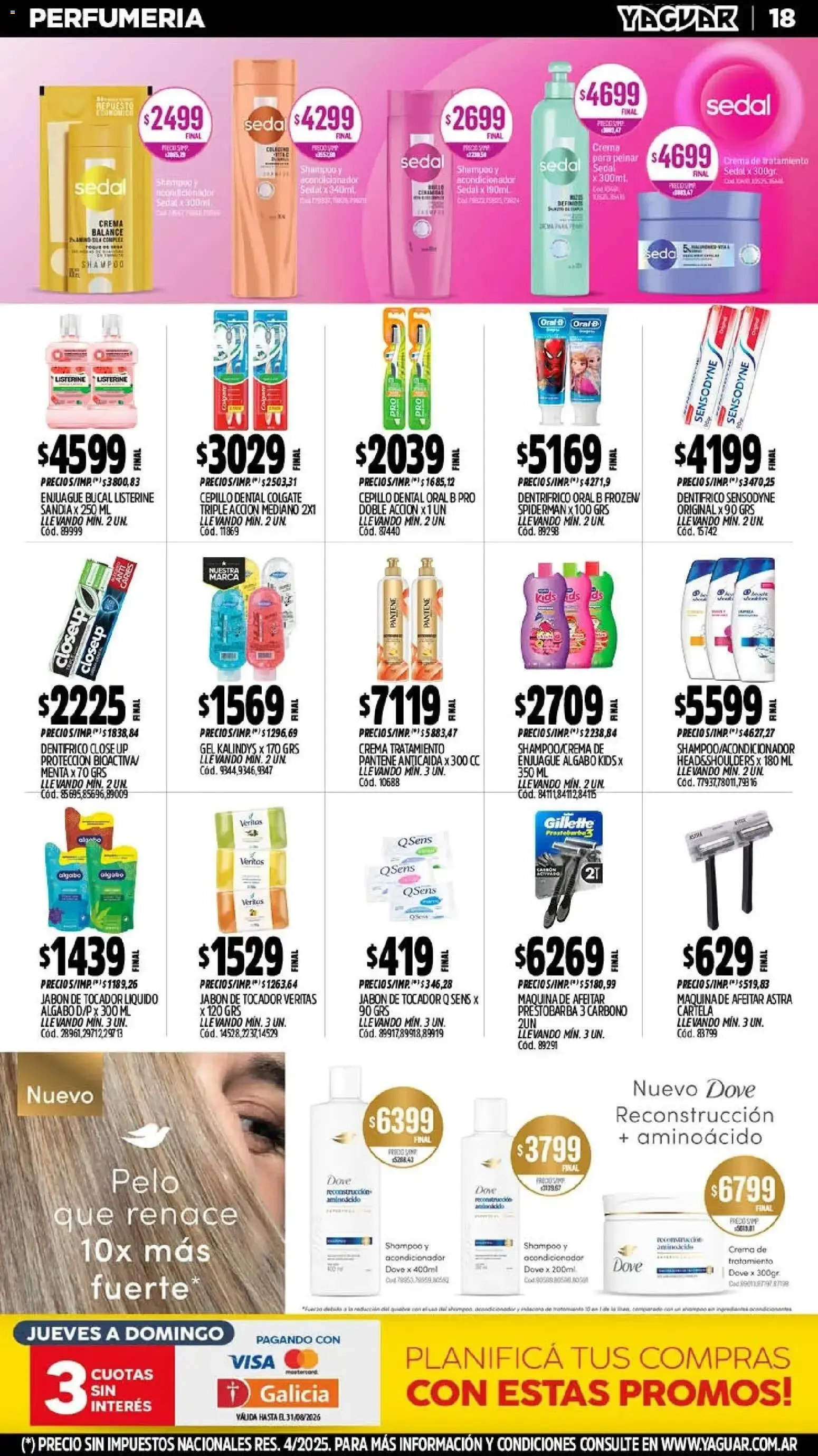 Ofertas de Mayorista Yaguar: Ofertas Salvajes en Misiones 3 de agosto al 9 de agosto 2026 - Página 19 del catálogo
