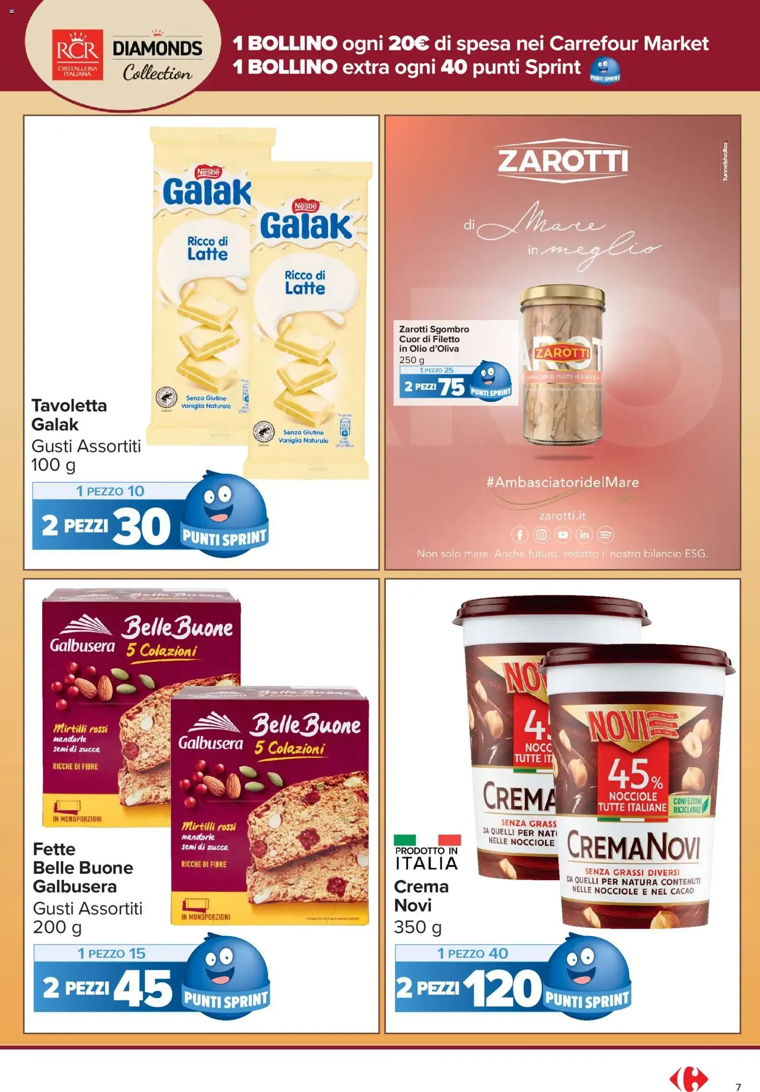 Carrefour Market: La tua carta SpesAmica Payback vola con i Punti Sprint da 13 ottobre a 25 ottobre di 2026 - Pagina del volantino 7