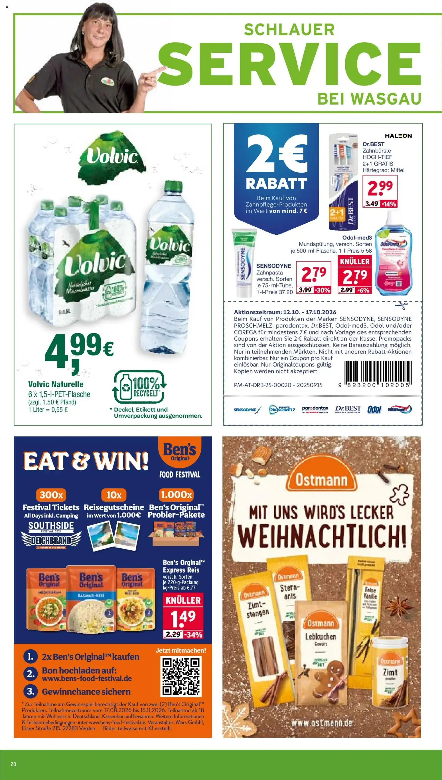 Wasgau Prospekt (ab 12.10.2026) zum Blättern von 12. Oktober bis 17. Oktober 2026 - Prospekt seite 20