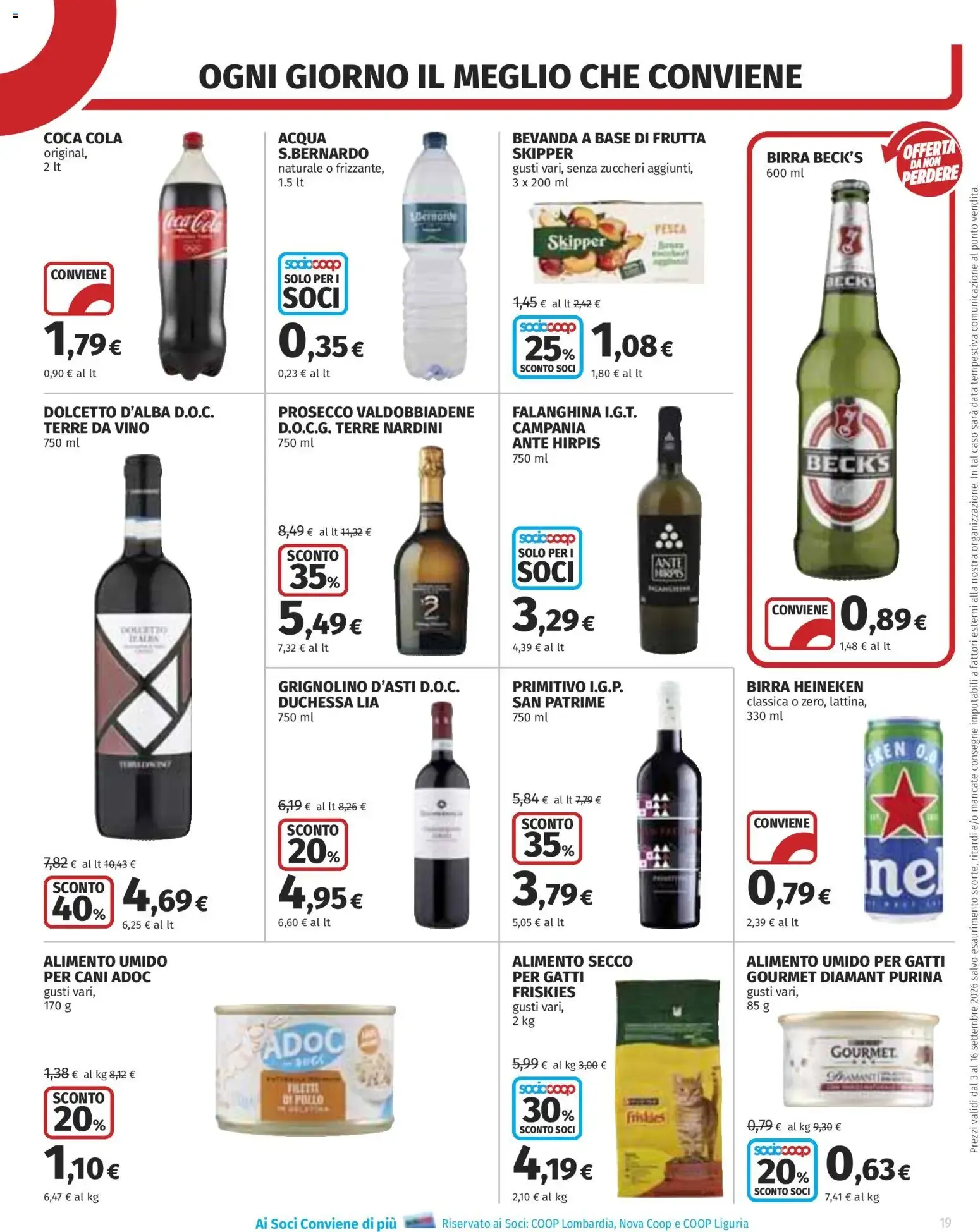 Volantino COOP Anteprima dal 03/09/2026 > NUOVO Promozioni da 3 settembre a 16 settembre di 2026 - Pagina del volantino 19