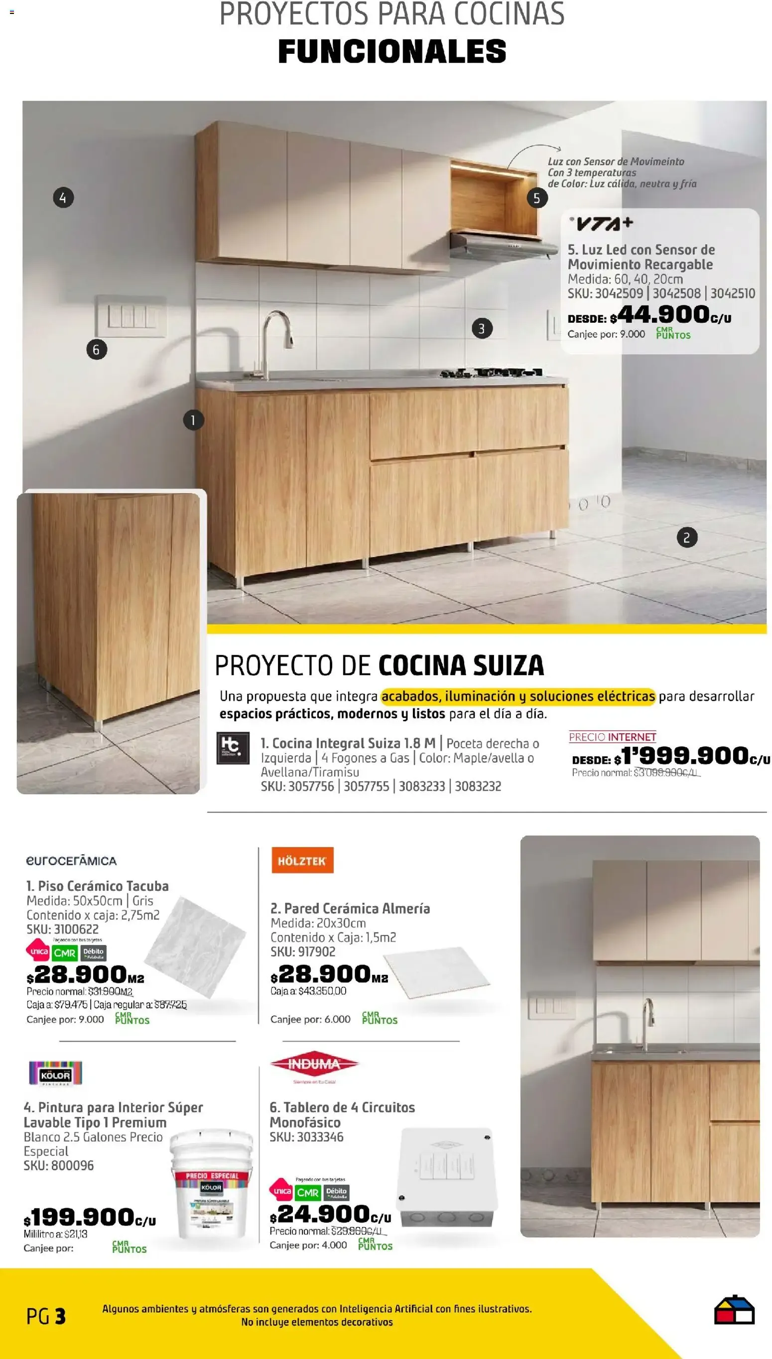 Catalogo de Homecenter catálogo La transformación es imparable desde el 08/09/2026 > Revistas Octubre 8 de septiembre al 23 de octubre 2026 - Pag 3
