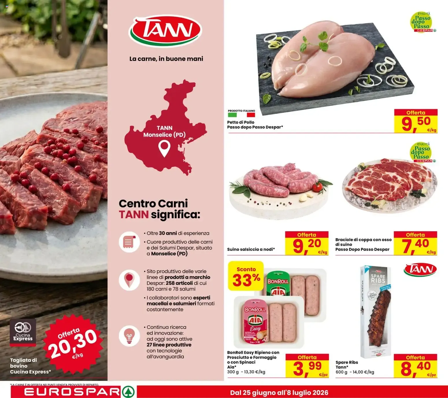 Eurospar volantino dal 25/06/2026 - online Offerte da 25 giugno a 8 luglio di 2026 - Pagina del volantino 2