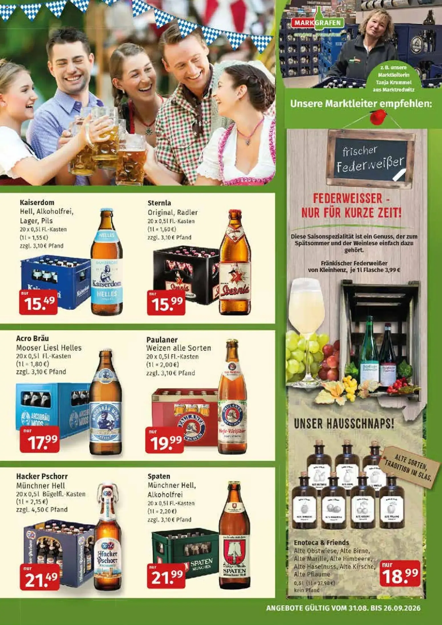 Markgrafen Prospekt vom 31.08.2026 – Angebote online von 31. August bis 12. September 2026 - Prospekt seite 5