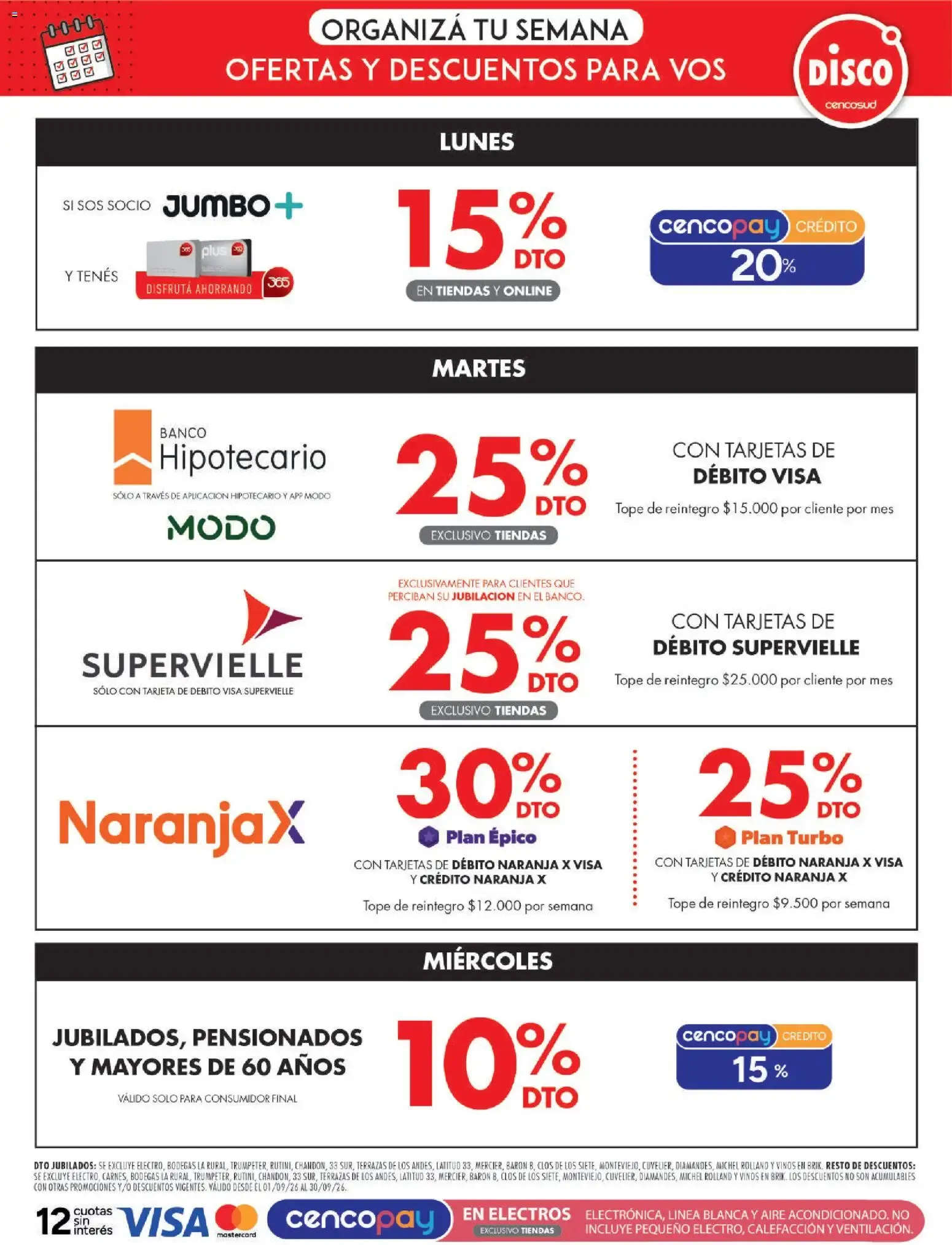 Ofertas de Disco - Ofertas | Córdoba del 04/09/2026 - 06/09/2026 4 de septiembre al 6 de septiembre 2026 - Página 11 del catálogo