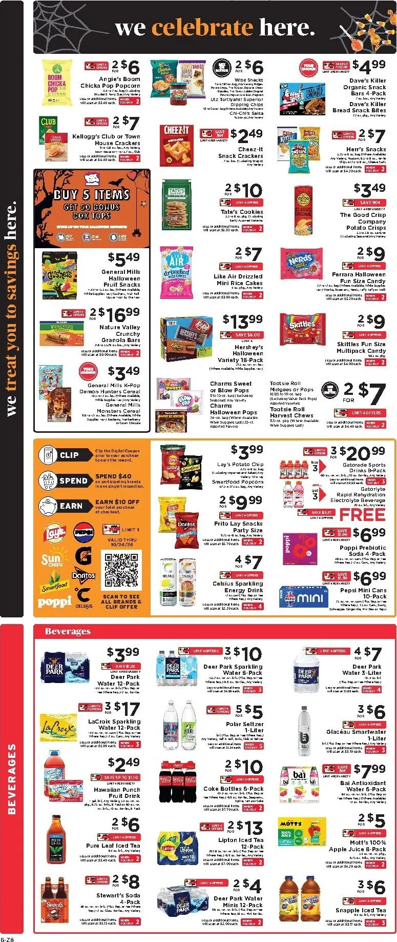 Weekly promotion Current ShopRite leaflet valid from Friday 10/16/2026 to Thursday 10/22/2026 spanning from October 16 to October 22 2026 - Page 7 for Catalogue 365