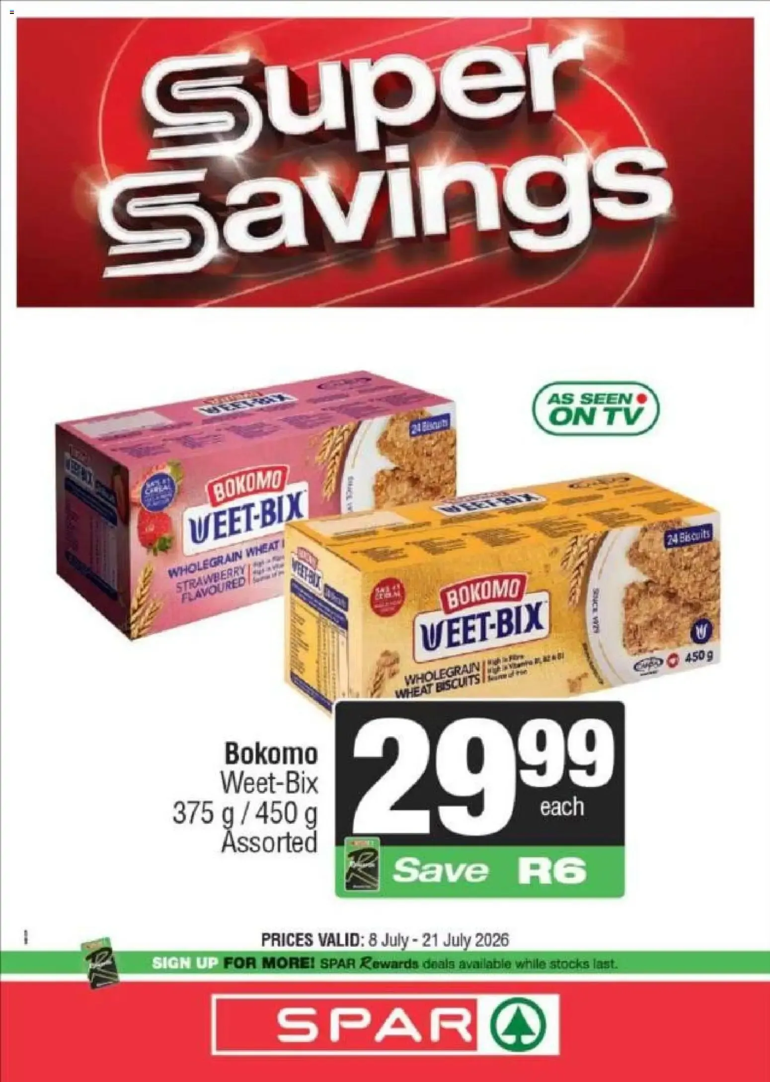 Spar Specials (08/07/2026 - 21/07/2026) Online from 8 July to 21 July 2026 - Catalogue Page 9