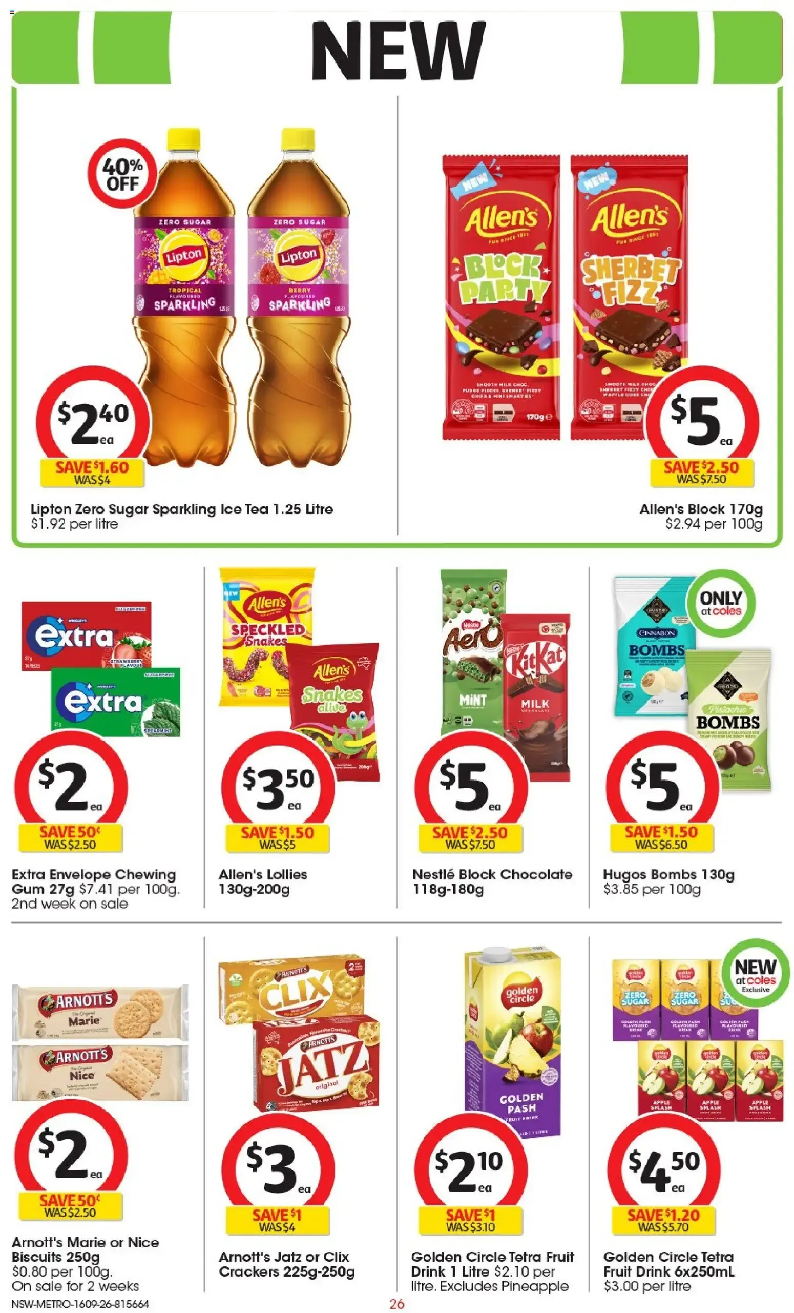 Catalogue Contents - Catalogue valid from 16 September to 22 September 2026 - page 27