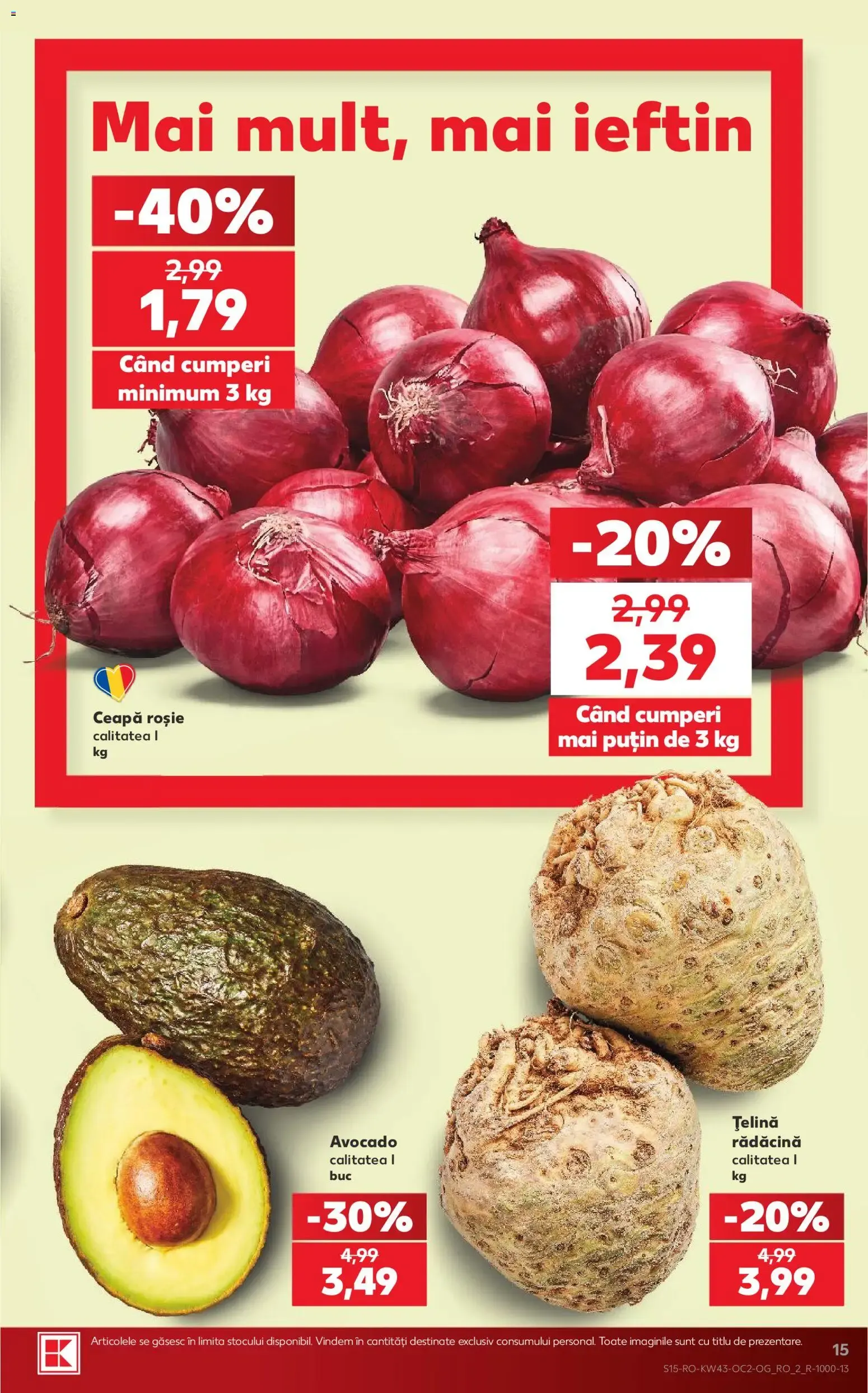 Catalog Kaufland Catalog Tematic 21.10.2026 - Revista si Oferta de la 21 octombrie până la 27 octombrie 2026 - Revista Pagina 15