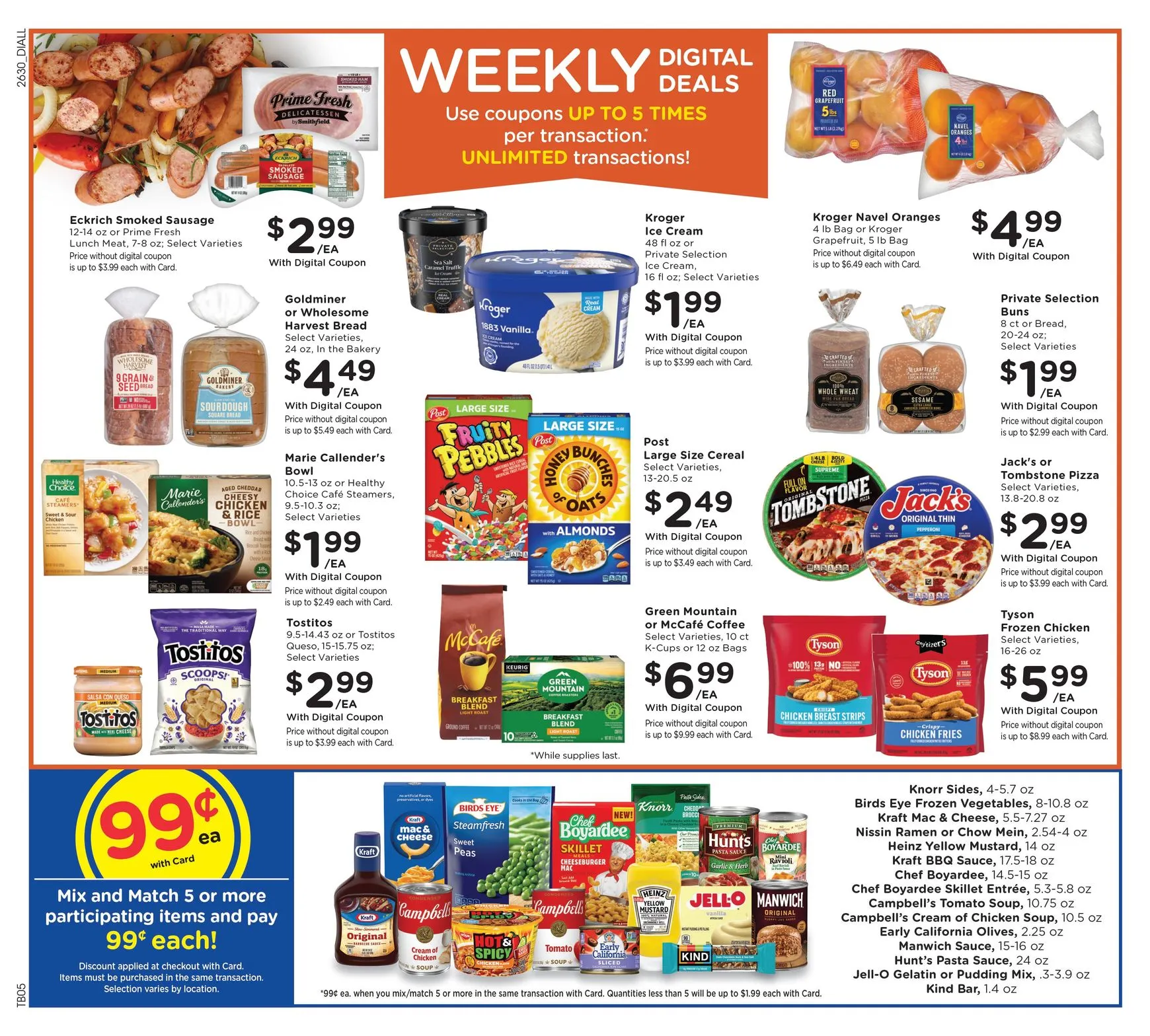 Weekly ad Current Baker's leaflet valid from Wednesday 08/26/2026 to Tuesday 09/01/2026 from August 26 to September 1 2026 - Page 2