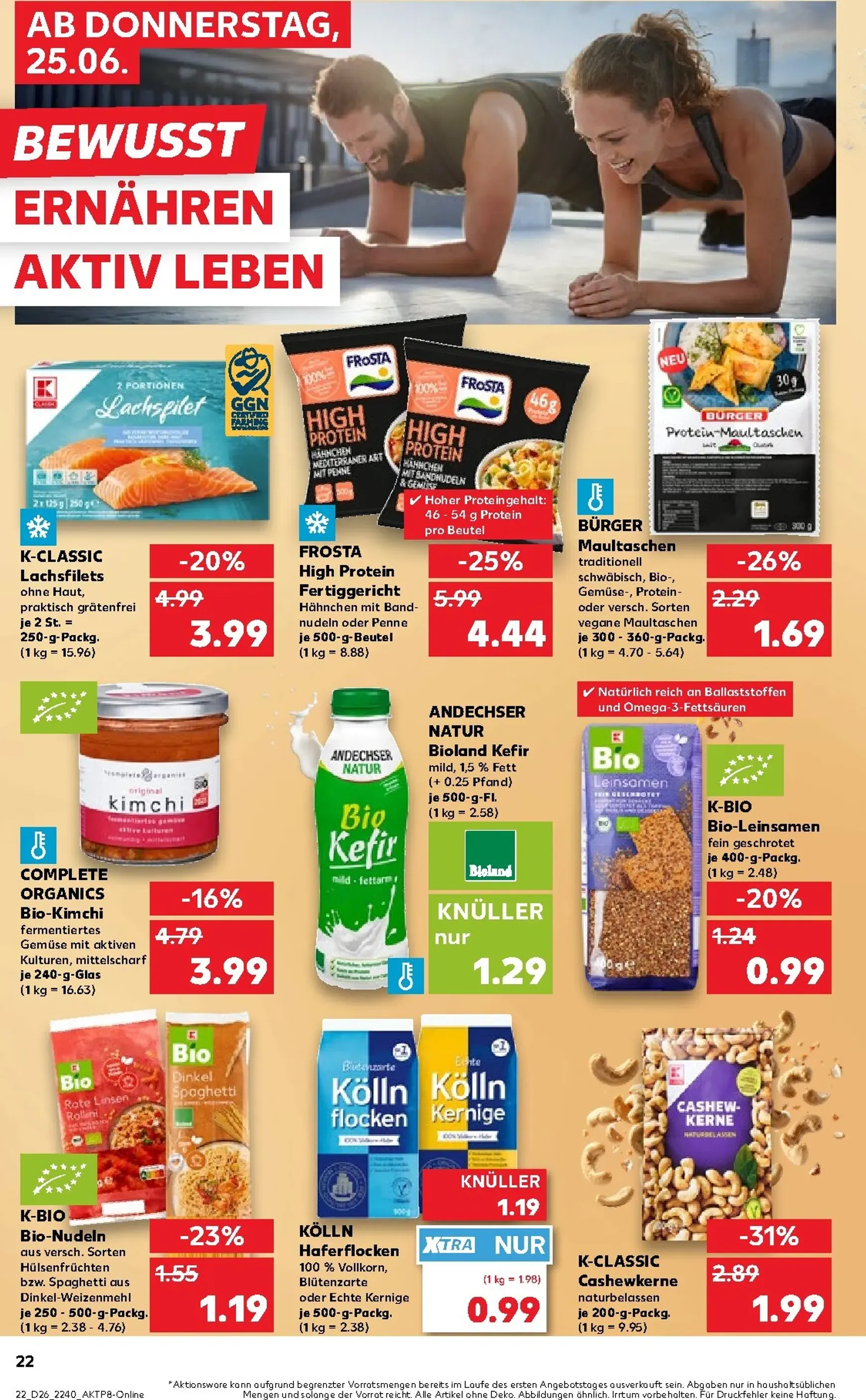 Neuer Kaufland Prospekt – von Donnerstag 25.06.2026 bis Mittwoch 01.07.2026 von 25. Juni bis 1. Juli 2026 - Prospekt seite 23