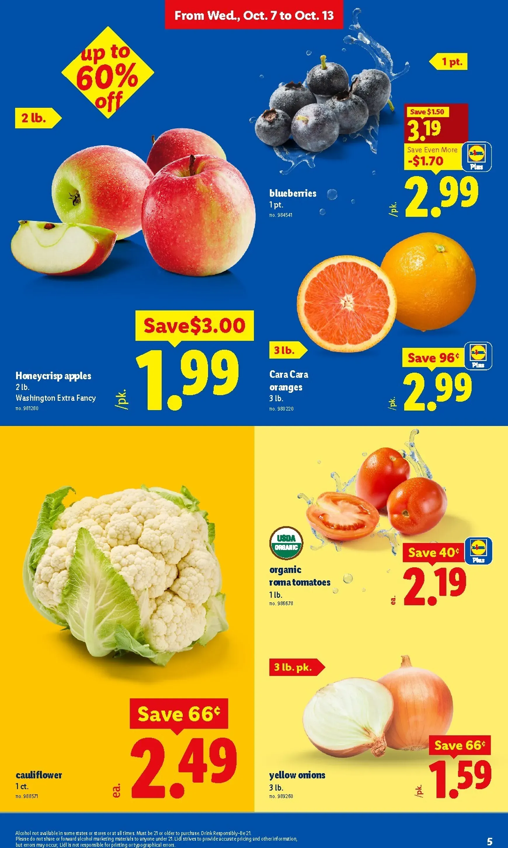 Weekly ad Current Lidl leaflet valid from Wednesday 10/07/2026 to Tuesday 10/13/2026 from October 7 to October 13 2026 - Page 5