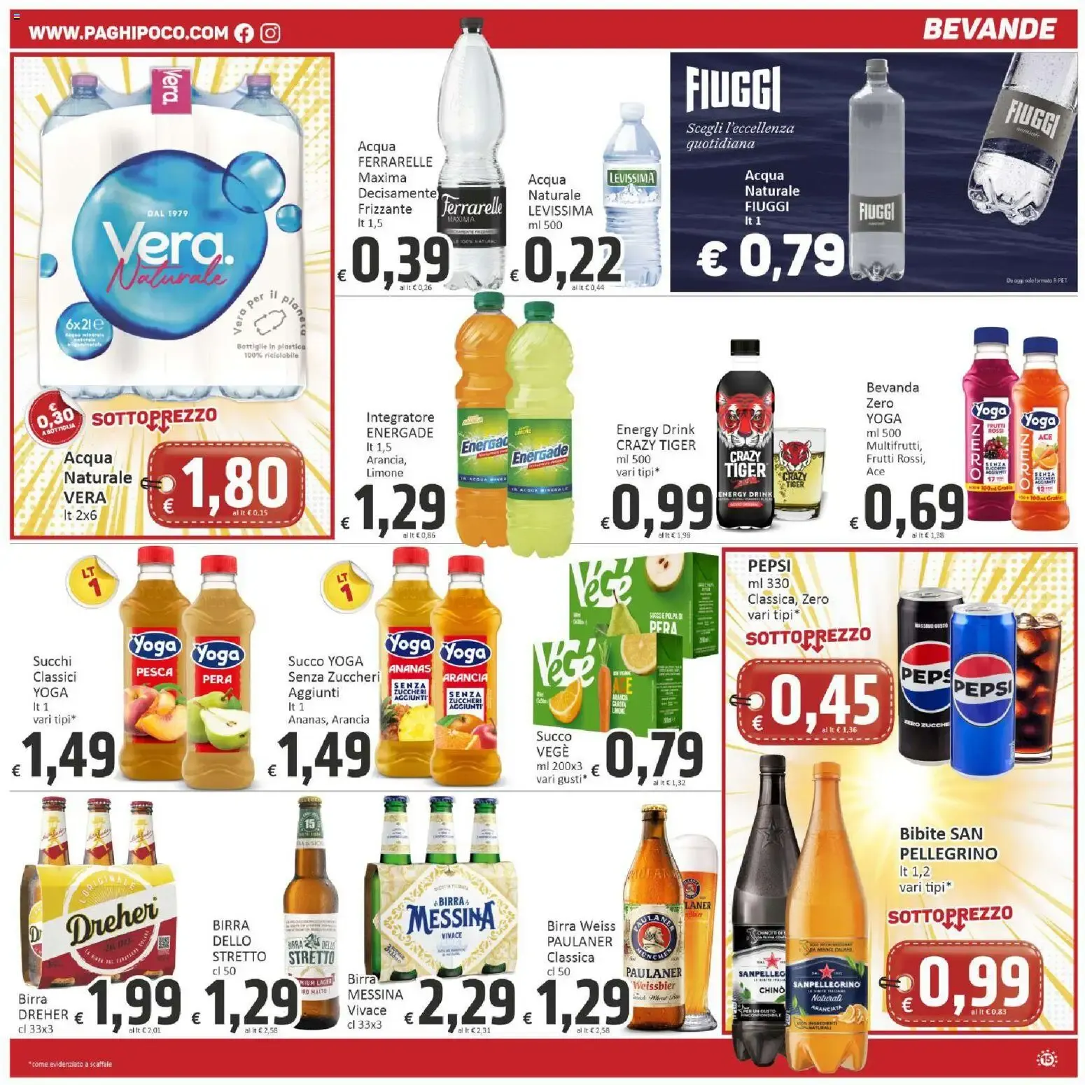 Nuovo Paghi Poco volantino dal 31/07/2026 > offerte anteprima 🛍️ da 31 luglio a 10 agosto di 2026 - Pagina del volantino 15