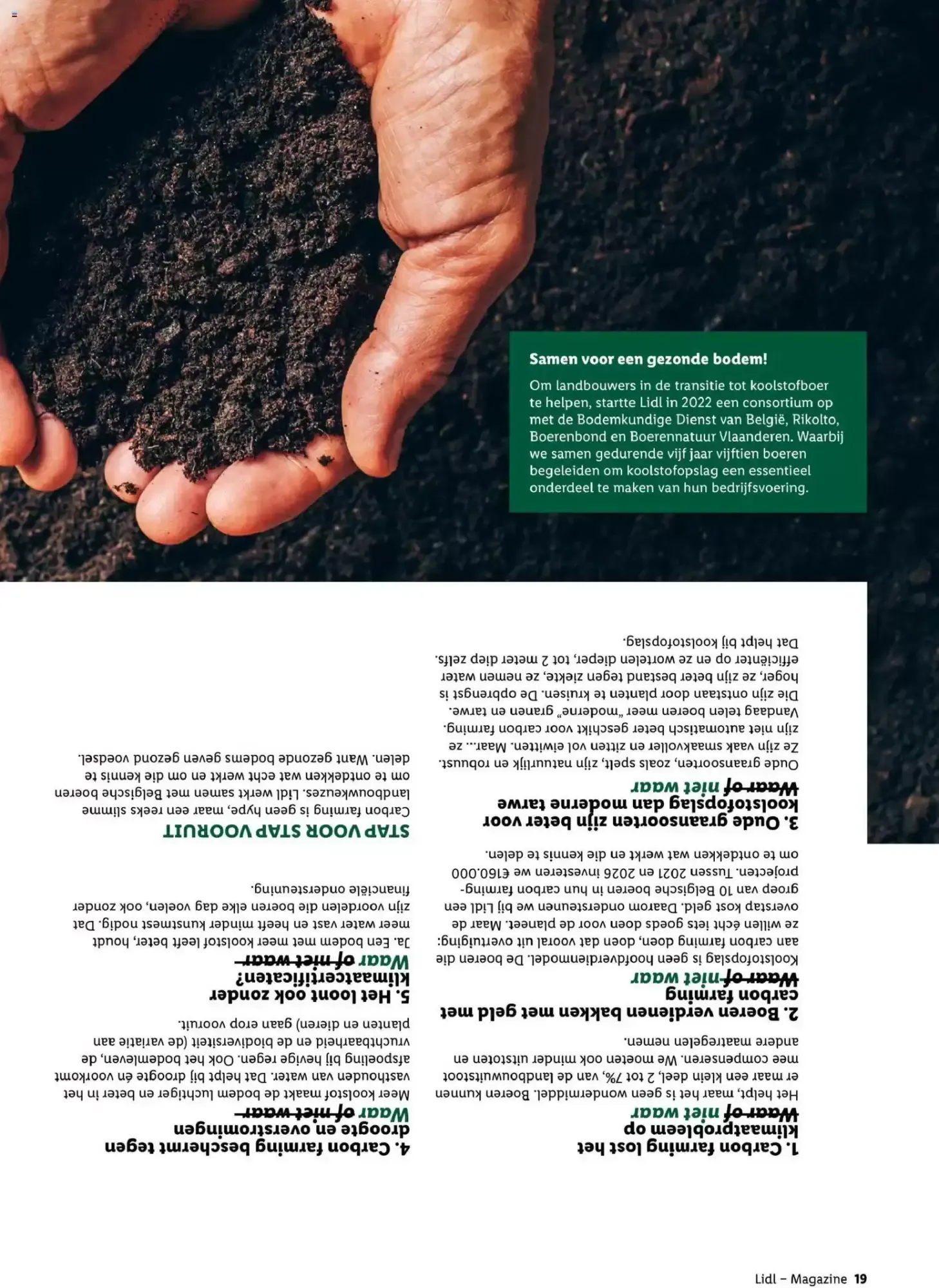 Lidl duurzaamheidsmagazine van 25 mei tot 22 januari 2027 - folder pagina 19