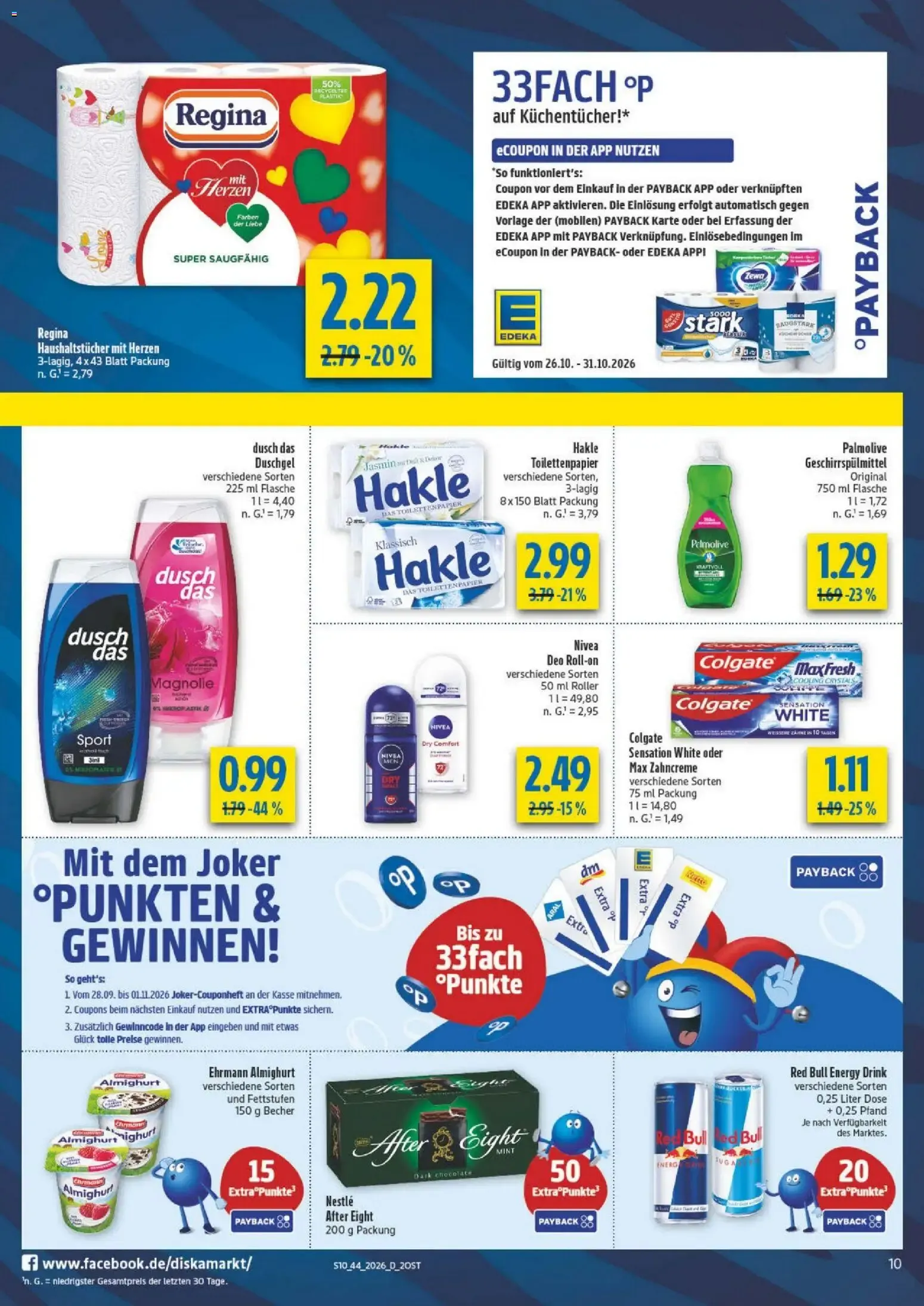 Diska Prospekt (ab 26.10.2026) zum Blättern von 26. Oktober bis 30. Oktober 2026 - Prospekt seite 10