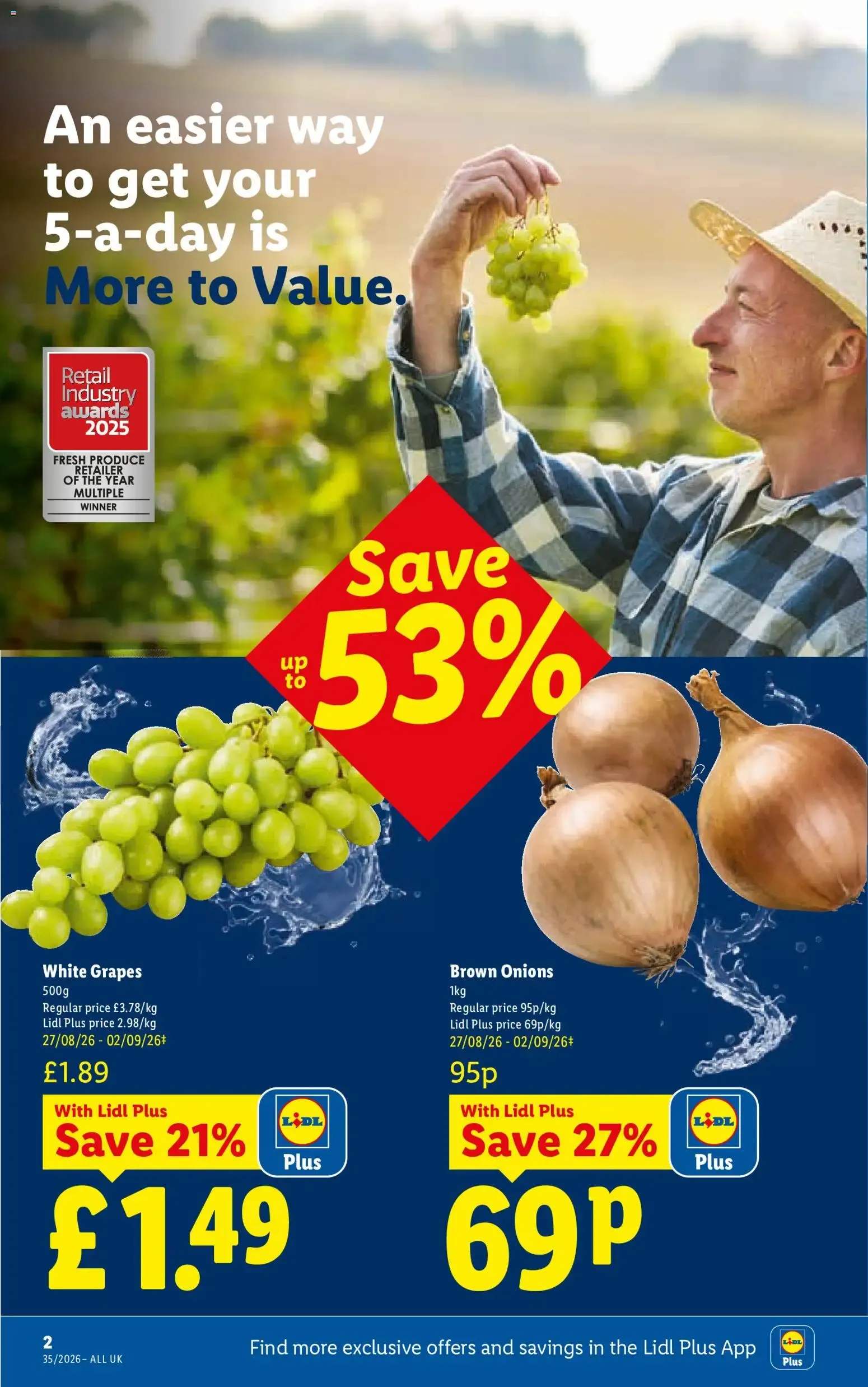 Ofertas Semanales Lidl - Serving a slice of Italy from 27 August to 2 September 2026 - Catalogue Page 2