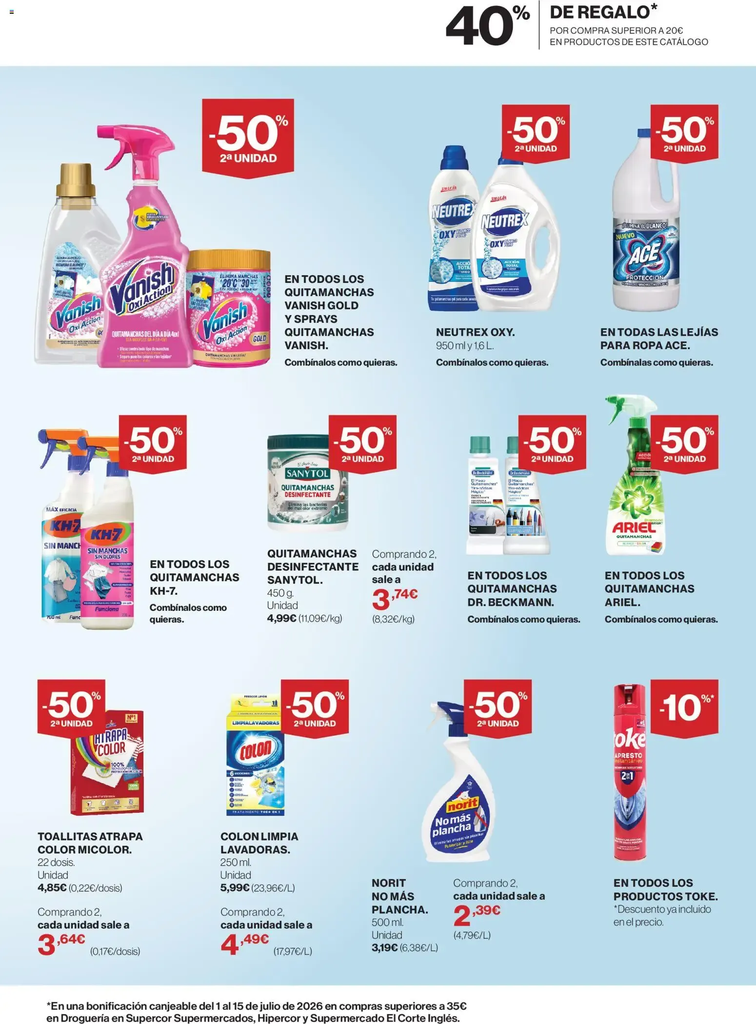 Catálogo de Limpieza y Cuidado del Hogar 18 de junio al 30 de junio 2026 - Página 5