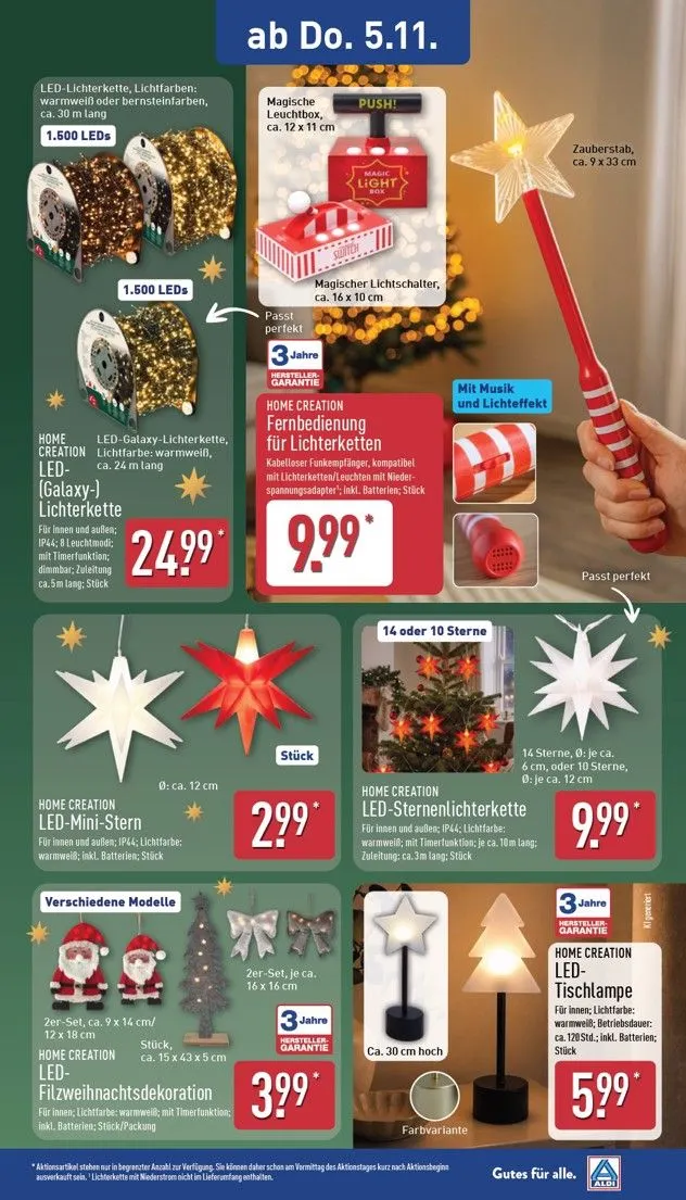ALDI NORD - Ausblick Prospekt nächste Woche – von Montag 02.11.2026 bis Samstag 07.11.2026 von 2. November bis 7. November 2026 - Prospekt seite 12