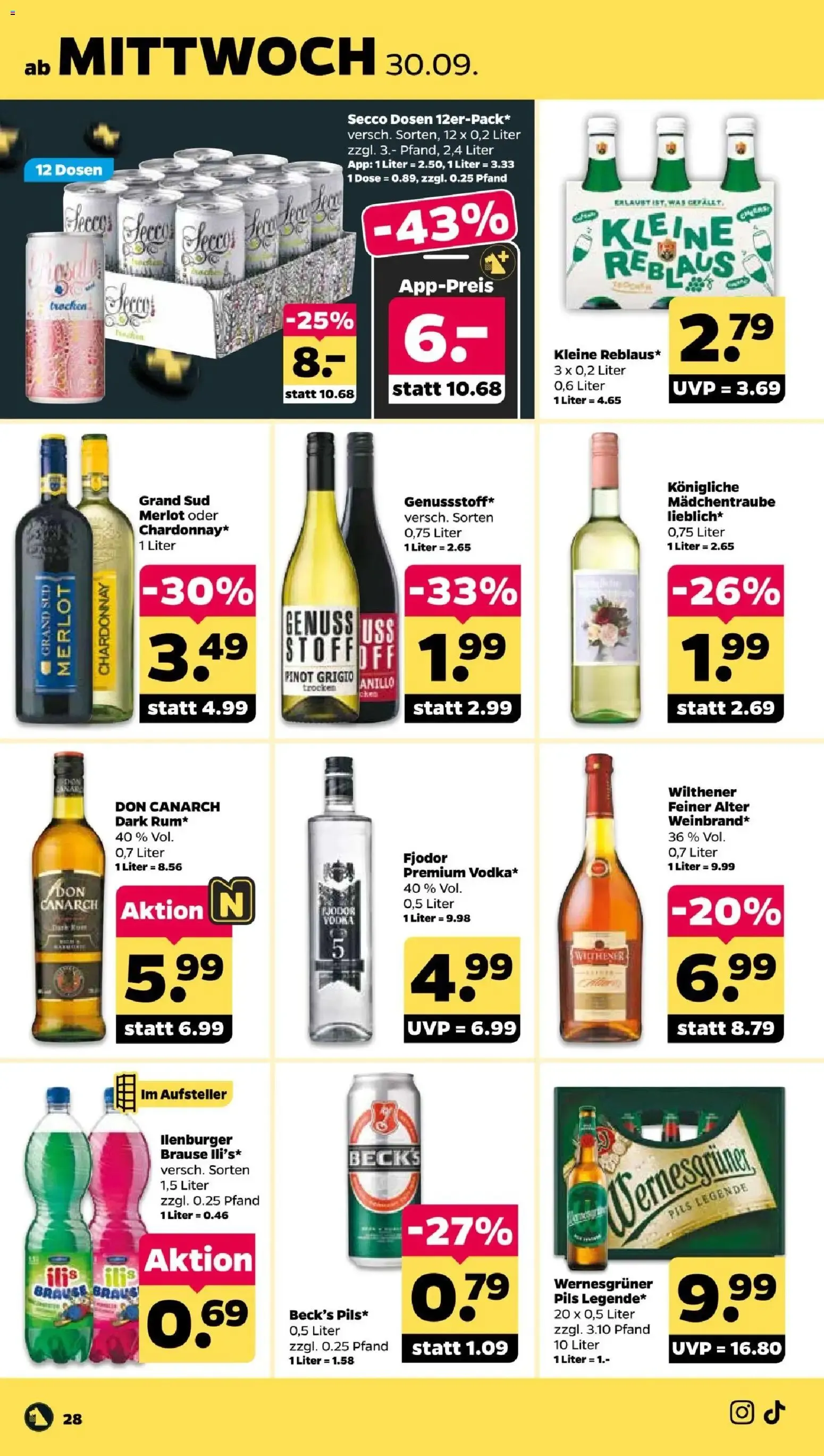 Netto Prospekt ab 28.09.2026 → Angebote nächste Woche von 28. September bis 2. Oktober 2026 - Prospekt seite 36