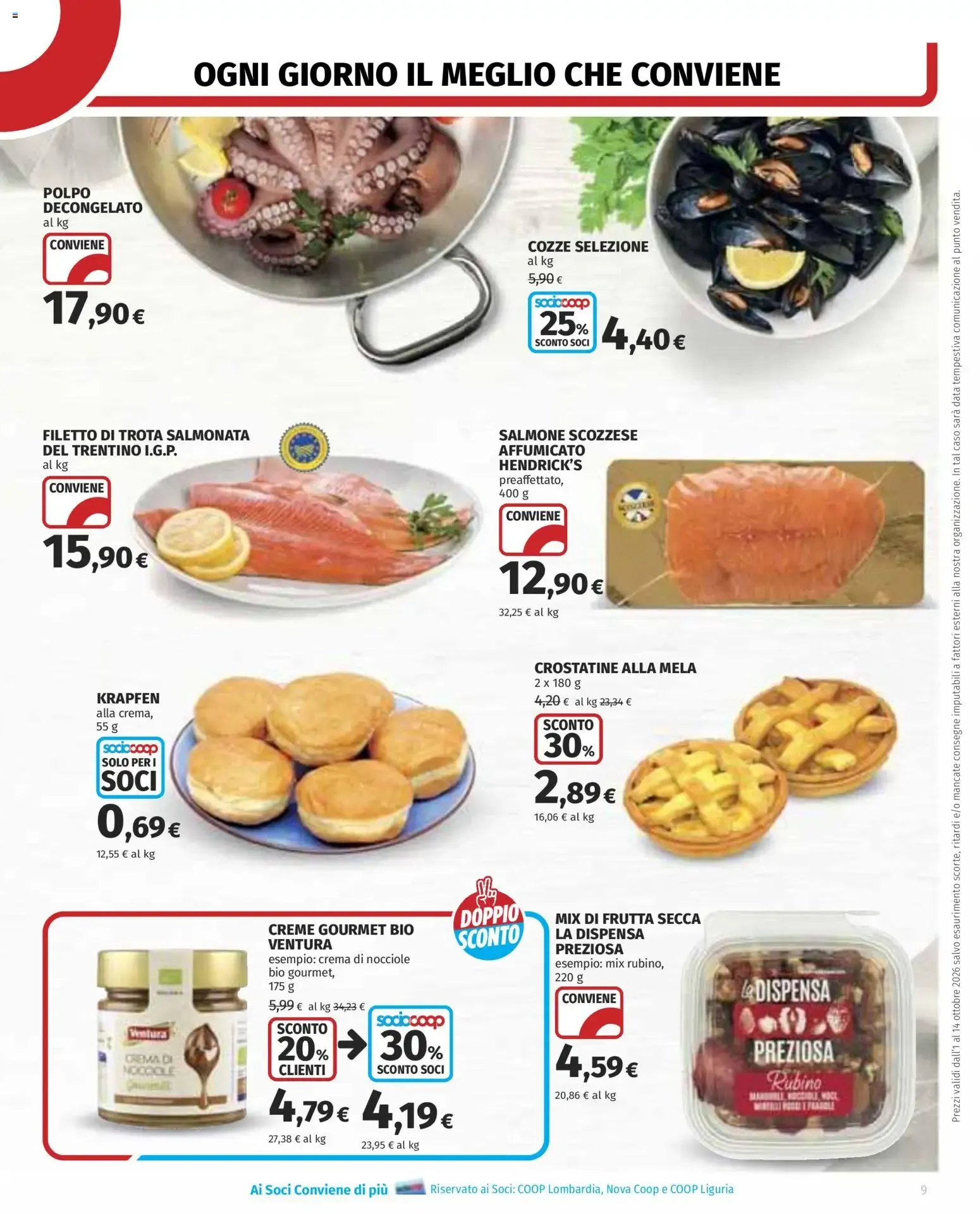 Coop Superstore Extra Offerte da 1 ottobre a 14 ottobre di 2026 - Pagina del volantino 9