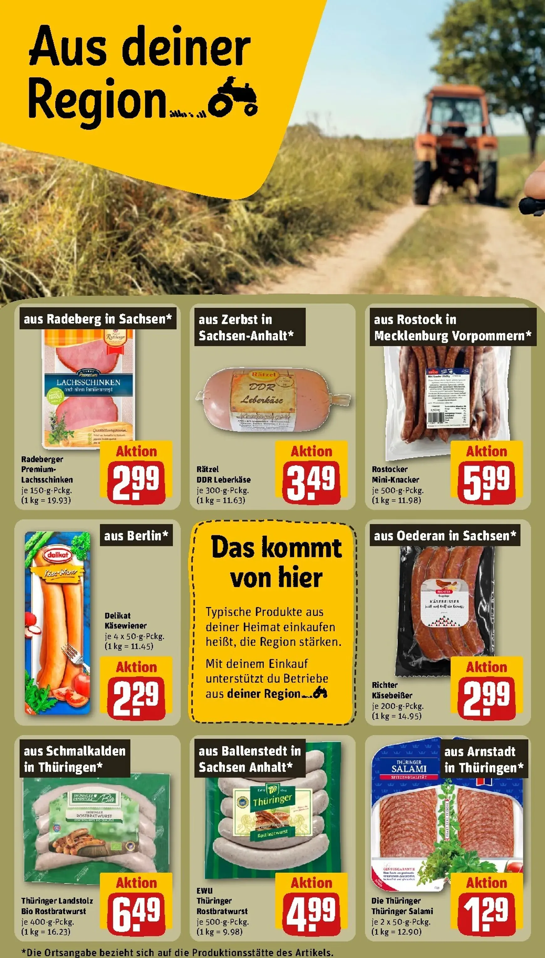 Rewe Prospekt – von Montag 27.07.2026 bis Sonntag 02.08.2026 von 27. Juli bis 2. August 2026 - Prospekt seite 26